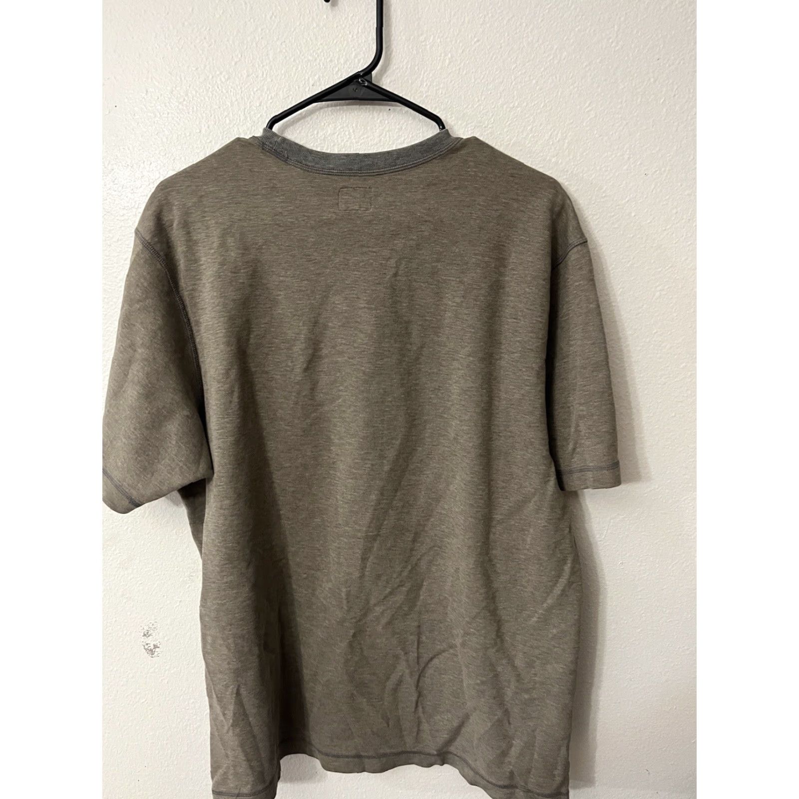 Eddie Bauer Eddie Bauer T-Shirt Mens L Gray 94% Cotton 6% Polyester Regular Field Tested Shirt Size US L / EU 52-54 / 3 - 2 Thumbnail