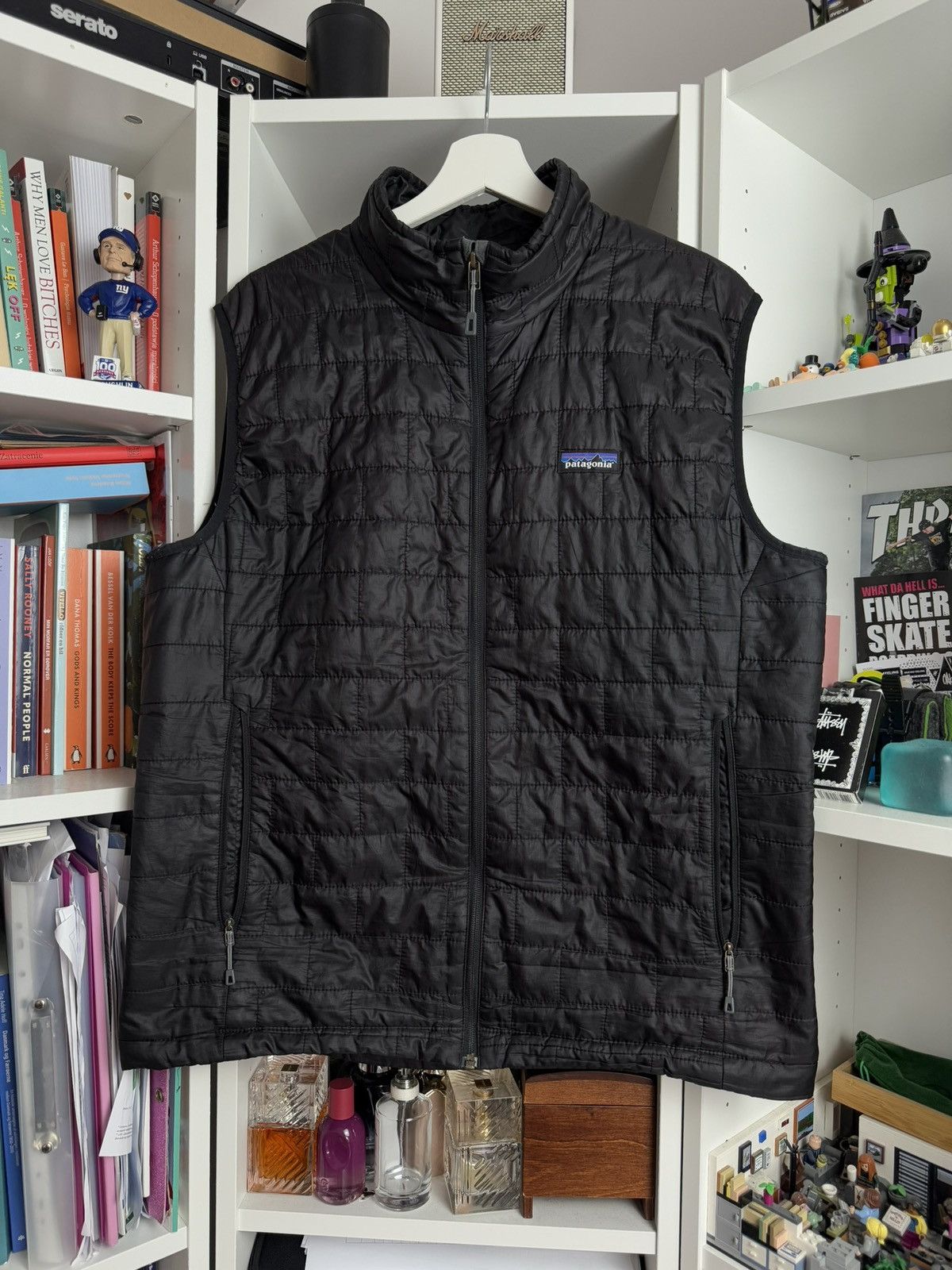 Designer × Patagonia Patagonia black lightweight puffer vest gilet L outdoor gorp Size US L / EU 52-54 / 3 - 1 Thumbnail