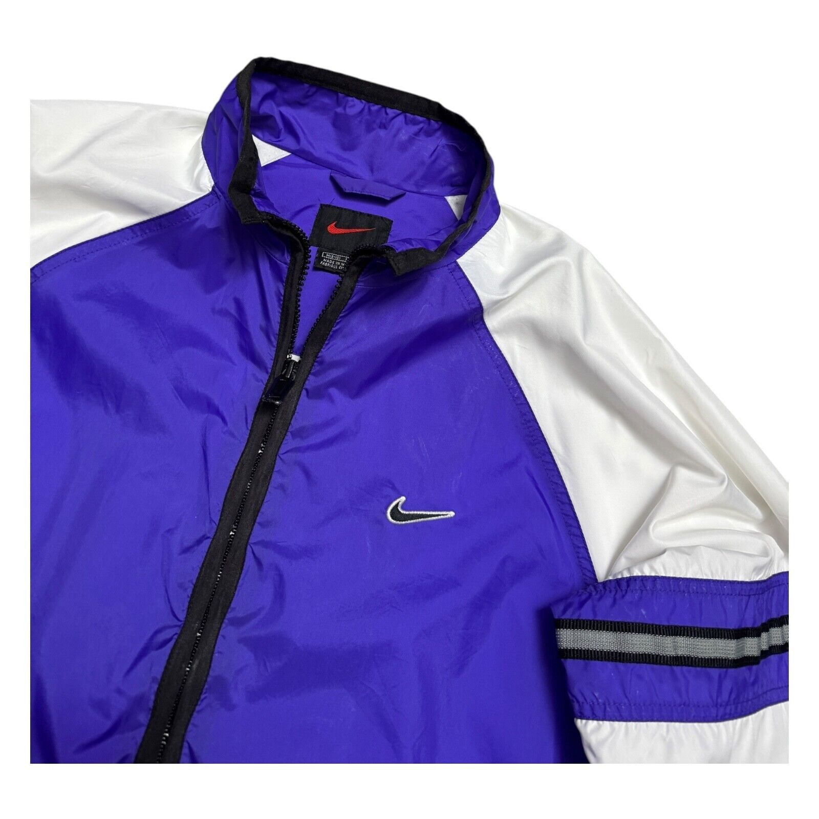Nike NIKE VINTAGE 90S Y2K Purple Light Retro Jacket Medium Size M / US 6-8 / IT 42-44 - 2 Thumbnail