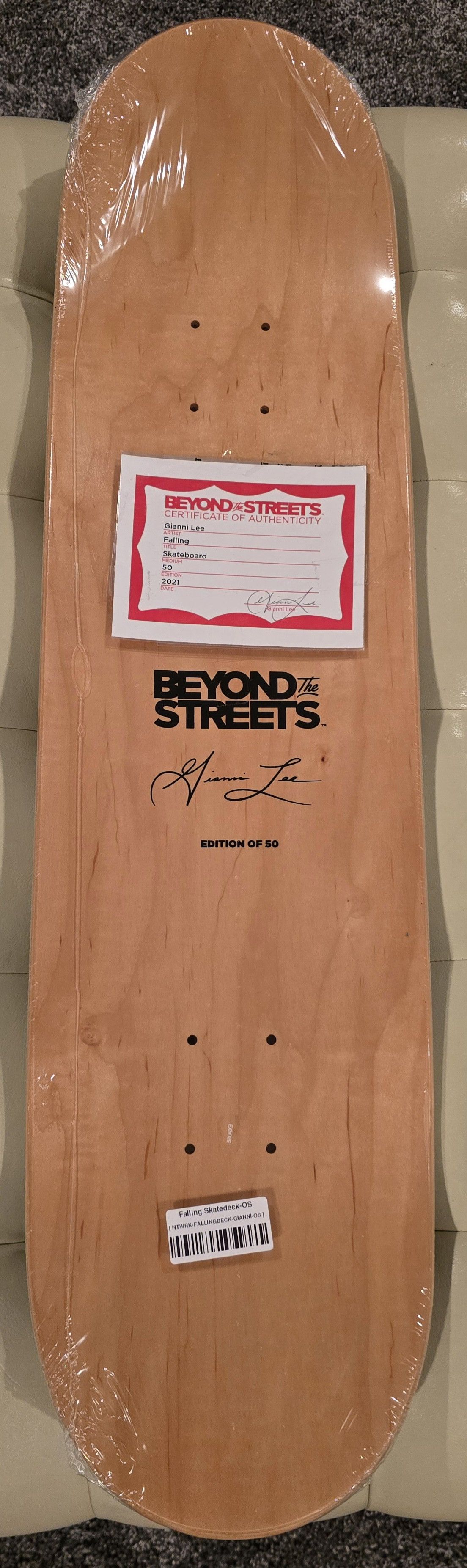 Gianni Valentino Gianni Lee signed skate deck Size ONE SIZE - 1 Thumbnail