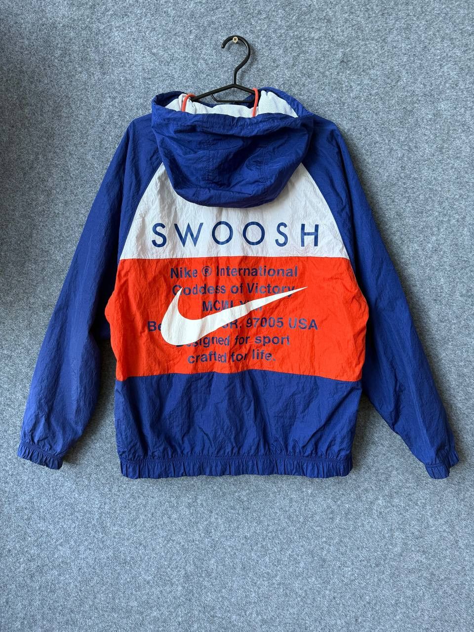 Nike Nike NSW Double Swoosh Mens Blue Orange Jacket Size M Size US M / EU 48-50 / 2 - 5 Thumbnail
