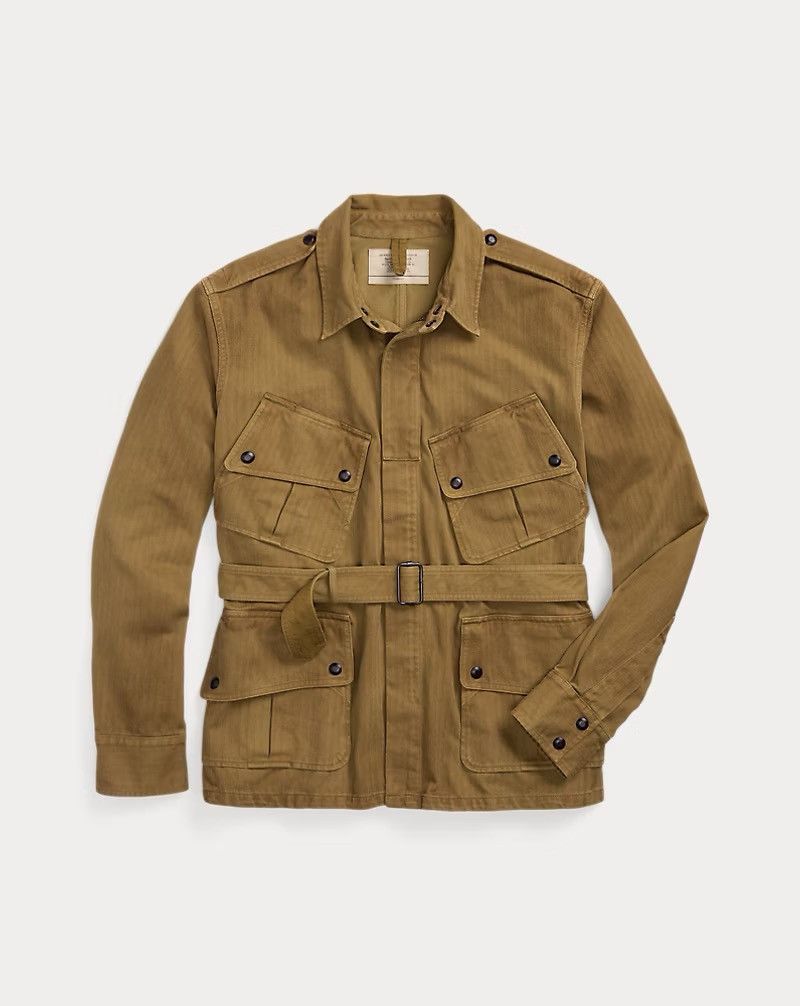 RRL Ralph Lauren Knit Herringbone Twill Jacket RRL Size US M / EU 48-50 / 2 - 4 Thumbnail