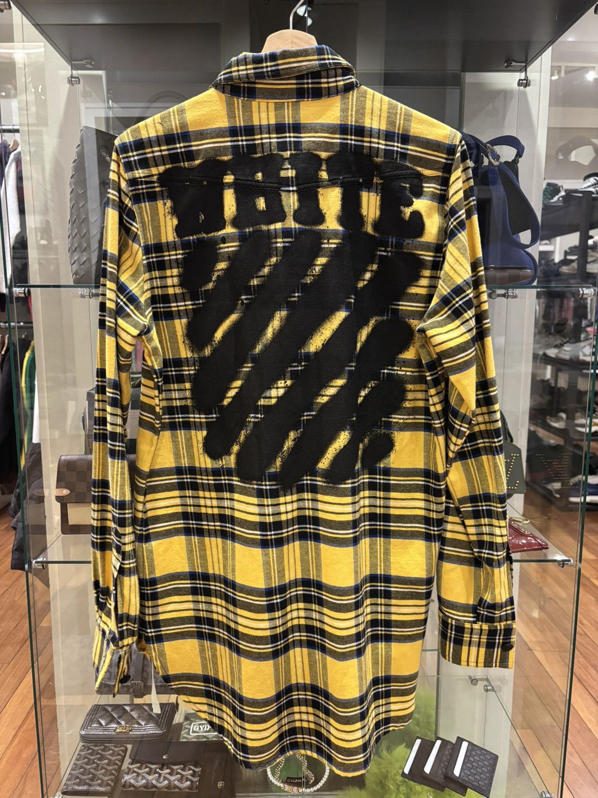 Off-White Off-White Diagonal Flannel Size US XS / EU 42 / 0 - 2 Thumbnail