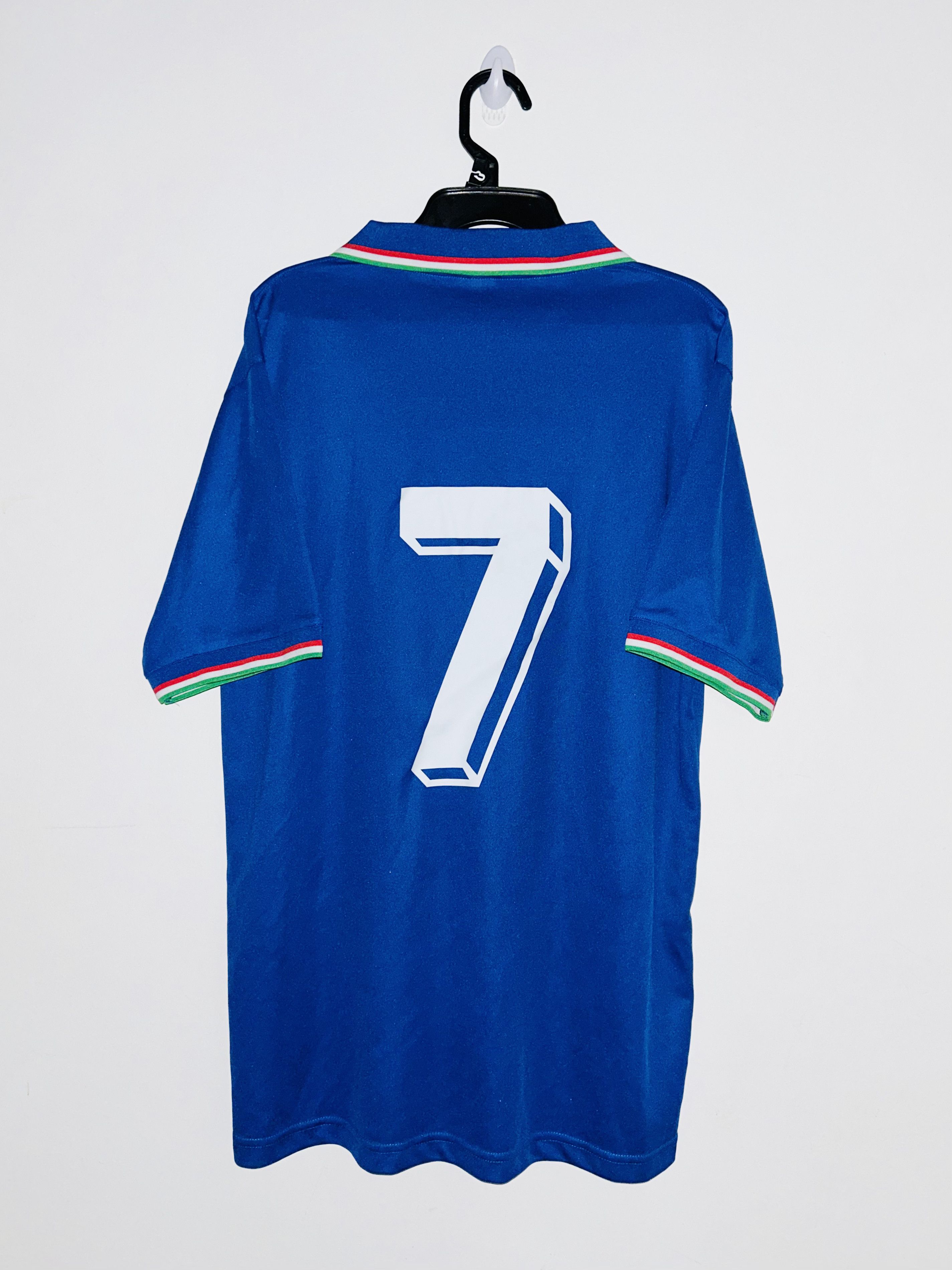Diadora Italy 1990 Home Jersey Size US L / EU 52-54 / 3 - 2 Thumbnail