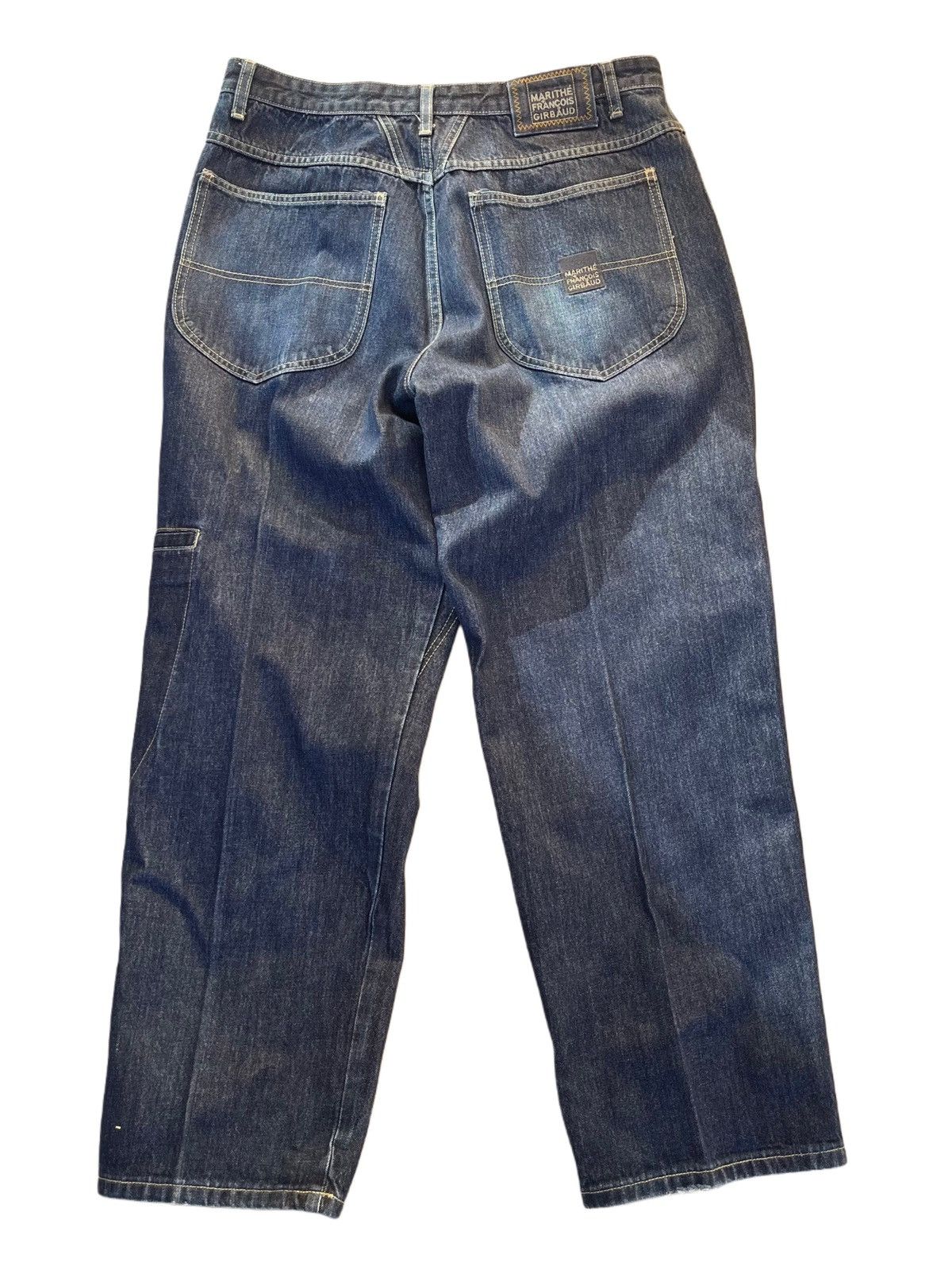 Marithe + Francois Girbaud × Vintage 90s Marithe Francois Girbaud Denim Jeans Size US 34 / EU 50 - 4 Thumbnail