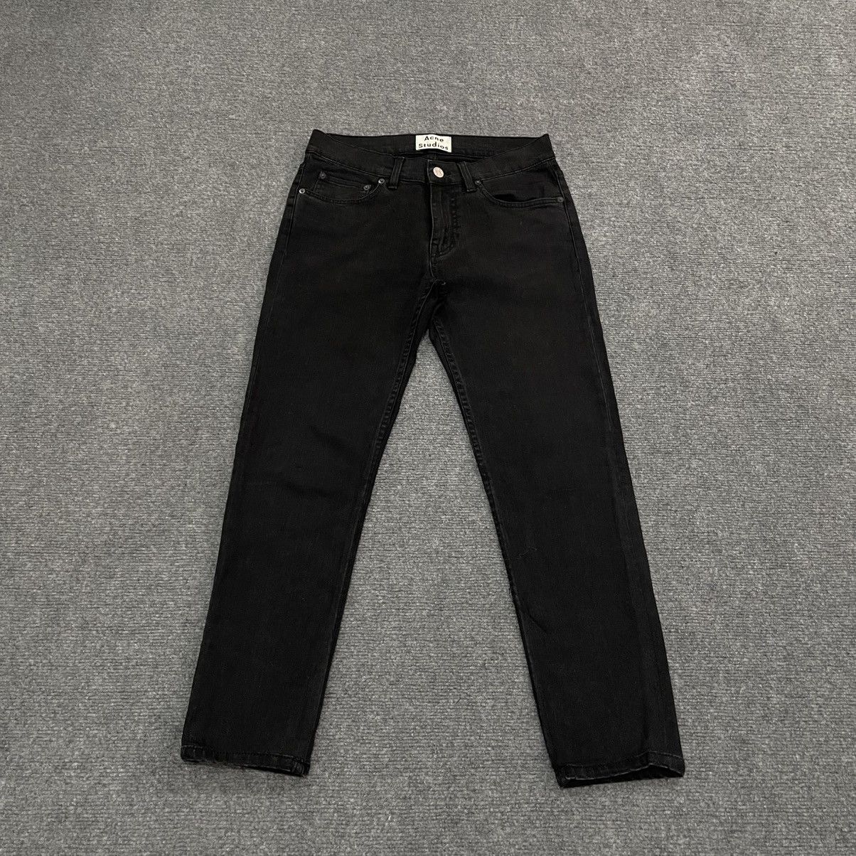 Acne Studios Acne Studios Ace Used Cash Black Slim Fit Denim Jeans Size US 28 / EU 44 - 1 Thumbnail