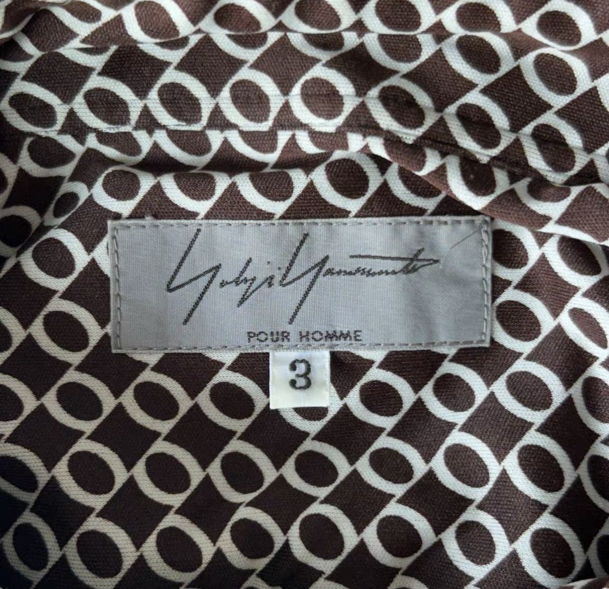 Yohji Yamamoto Yohji Yamamoto 10aw Psychedelic Print Shirt K4 Size US L / EU 52-54 / 3 - 5 Thumbnail