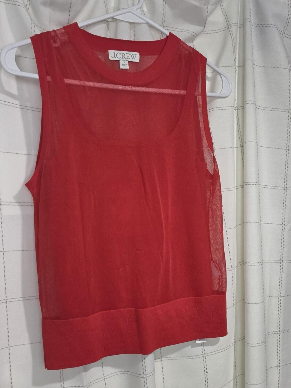 J.Crew J Crew Gauzy sweater shell Size S / US 4 / IT 40 - 2 Thumbnail
