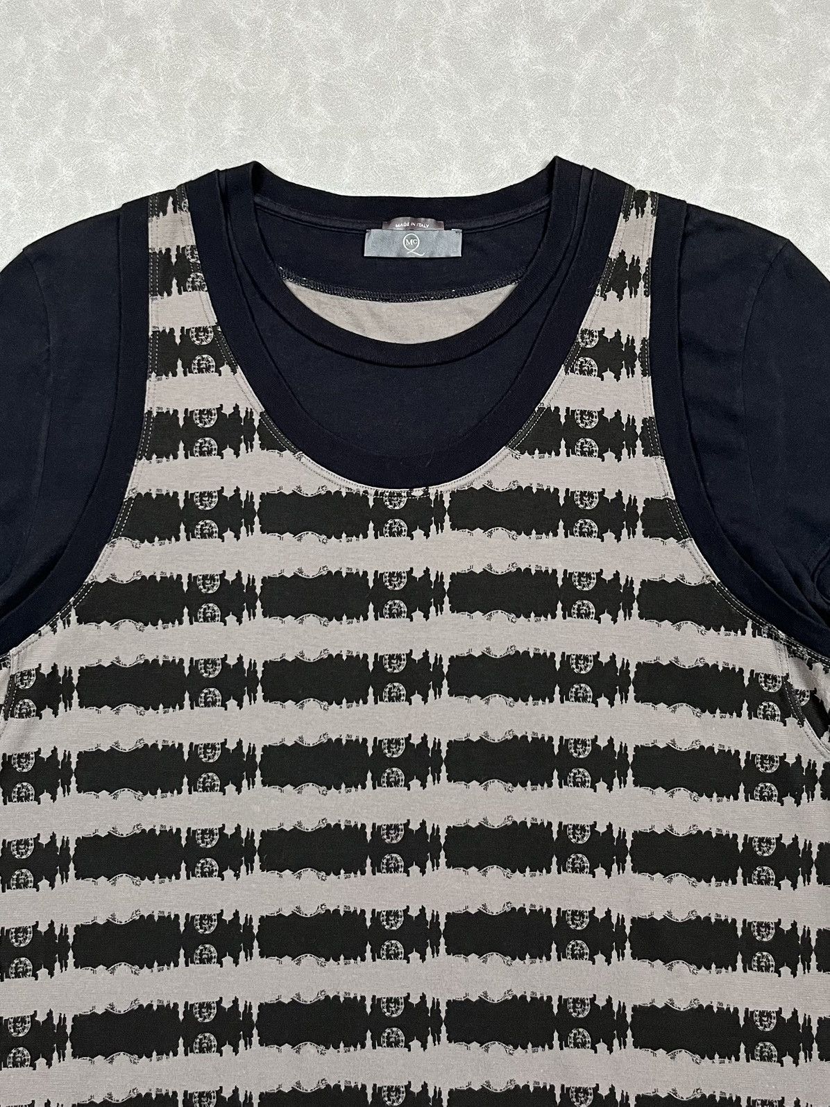 Alexander McQueen McQueen layered top tee Size US L / EU 52-54 / 3 - 3 Thumbnail