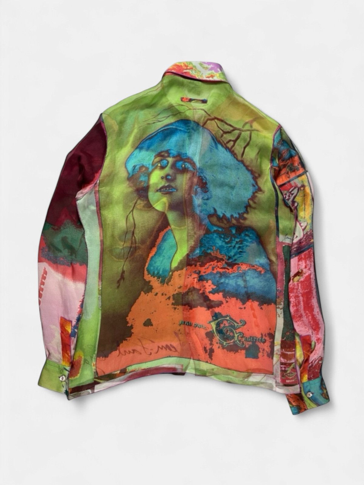 Jean Paul Gaultier Jean Paul Gaultier - SS00 Psychedelic Button Up Size L / US 10 / IT 46 - 6 Thumbnail