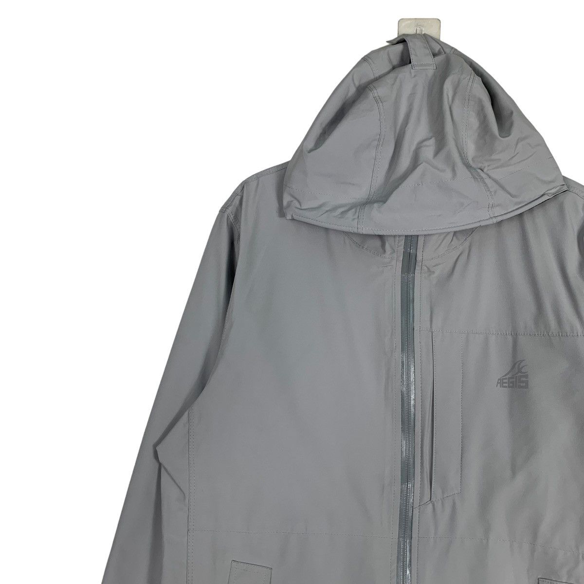 Japanese Brand AEGIS Waterproof Hoodie Jacket #0606-C28 Size US L / EU 52-54 / 3 - 3 Thumbnail
