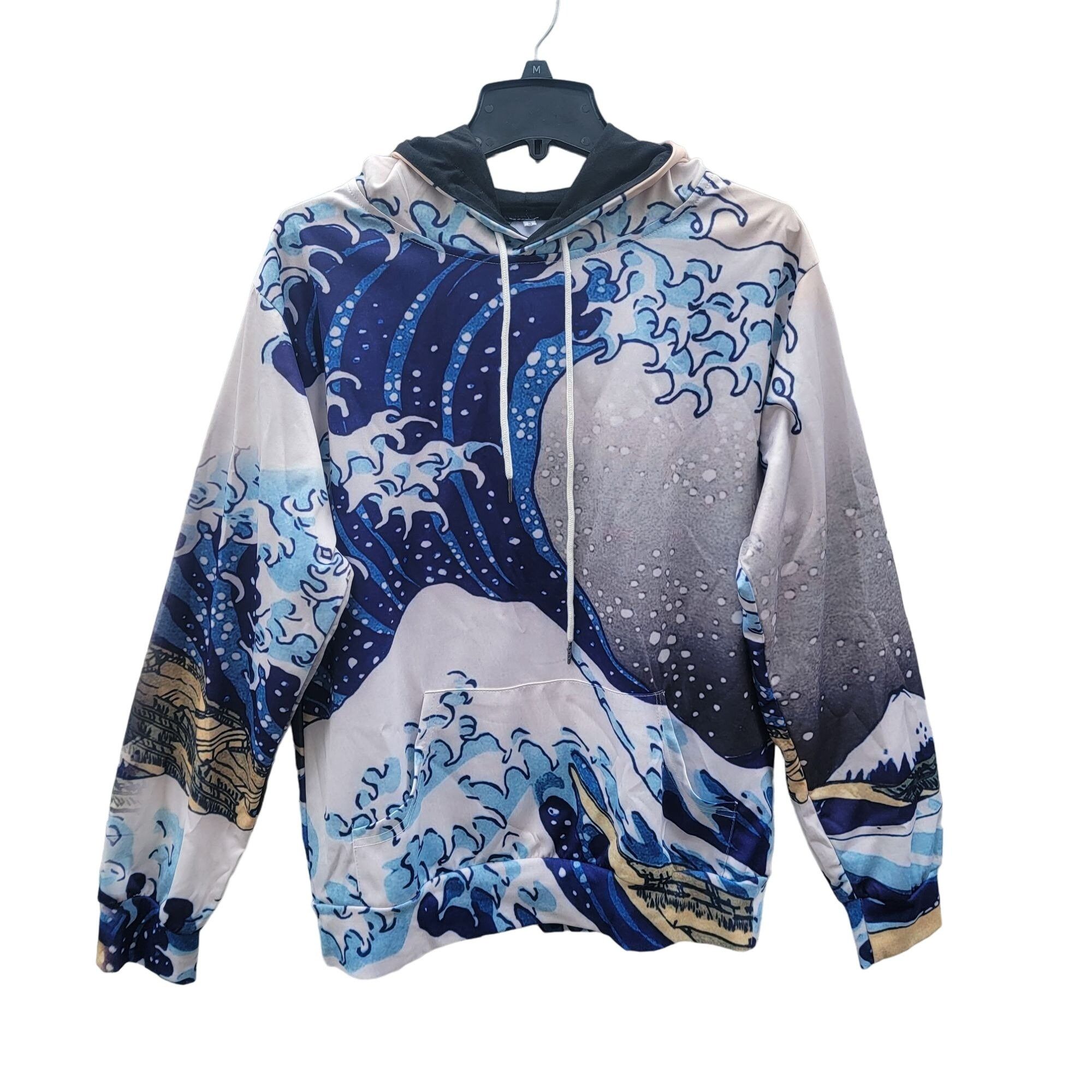 Other Hokusai Great Wave Hoodie Pullover Sweatshirt Sz S Artist Un Size US S / EU 44-46 / 1 - 1 Thumbnail