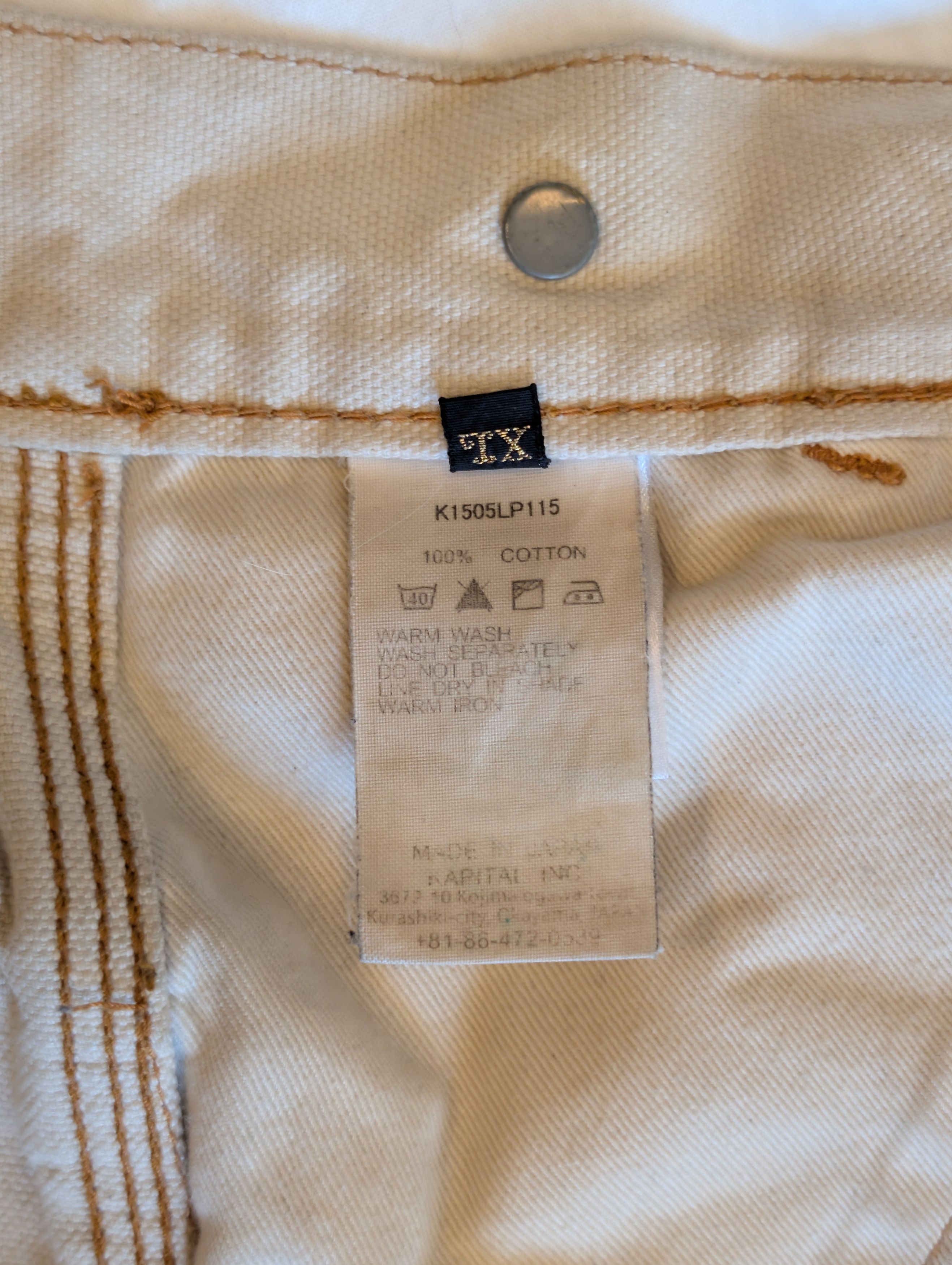 Kapital Kapital Canvas Cargo Pants Size US 36 / EU 52 - 6 Thumbnail