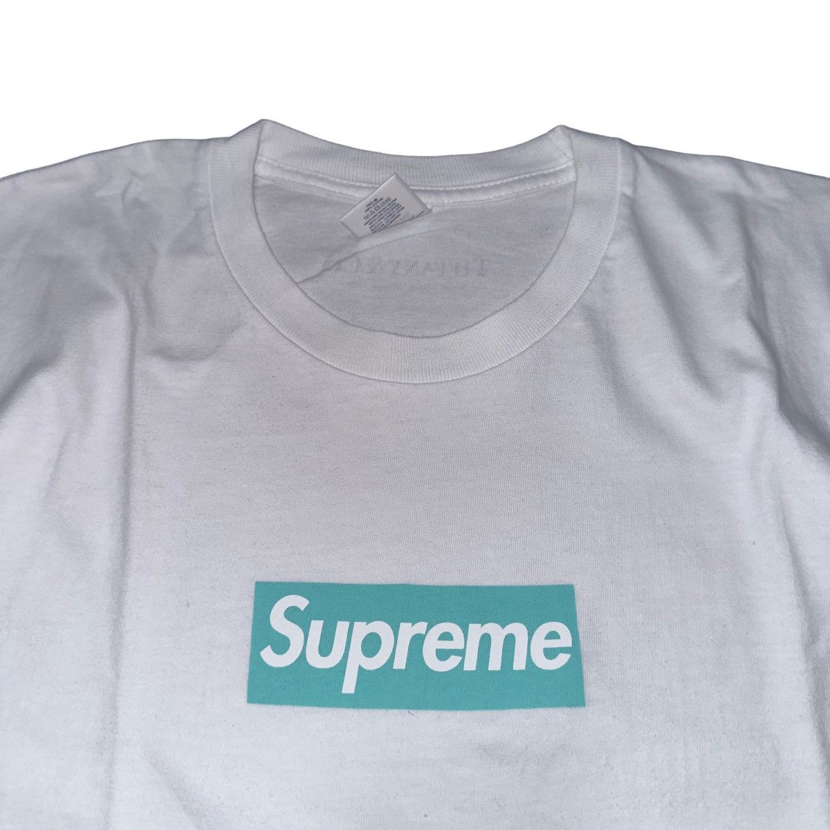 Supreme Tiffany & Co. Box Logo tee | Grailed