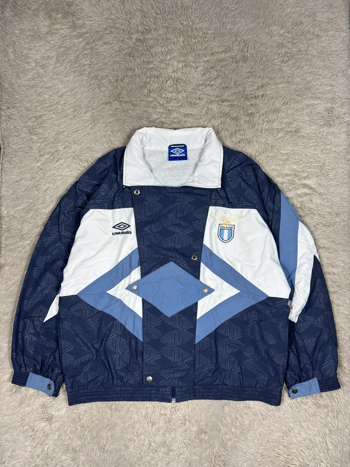 SS Lazio Umbro ネイビーシャツ SS Lazio Umbro ネイビーシャツ SS Lazio Umbro ネイビーシャツ
