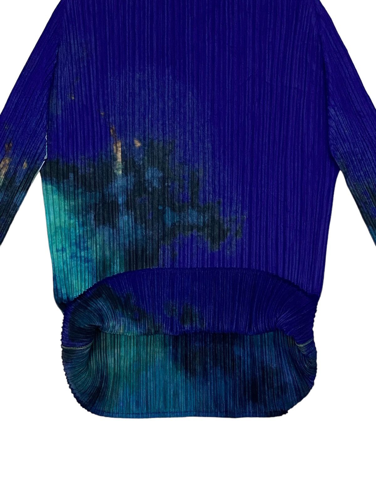 Issey Miyake × Pleats Please Issey Miyake Pleats Please Pleated Tie Dye Gradation Top Size M / US 6-8 / IT 42-44 - 17 Thumbnail