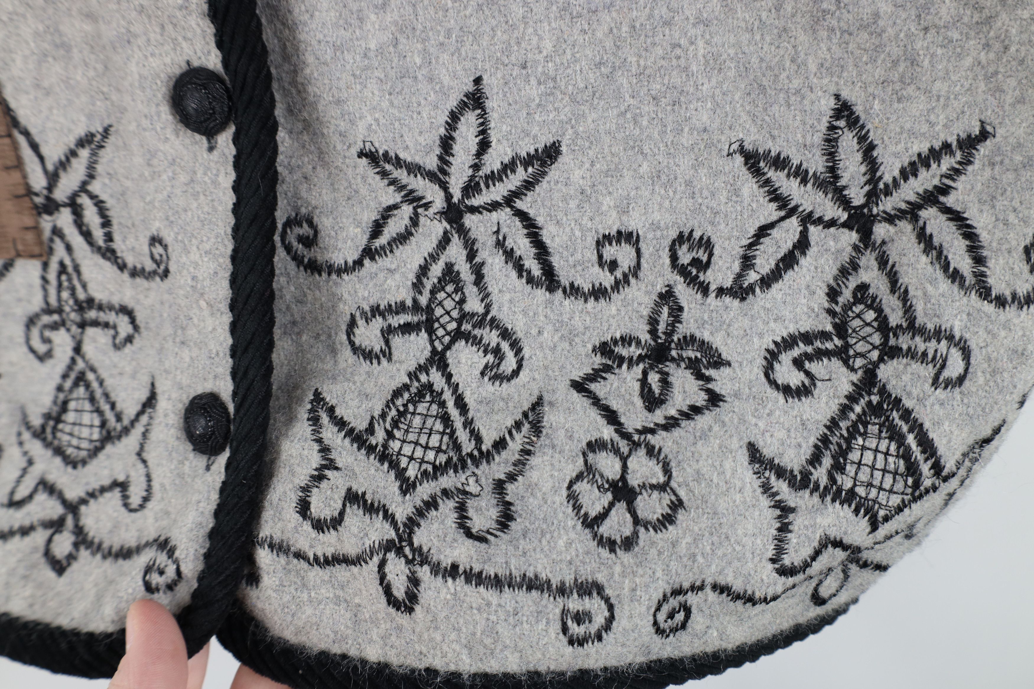 Vintage Vintage 90s Streetwear Patchwork Wool Button Vest Jacket Size L / US 10 / IT 46 - 7 Thumbnail