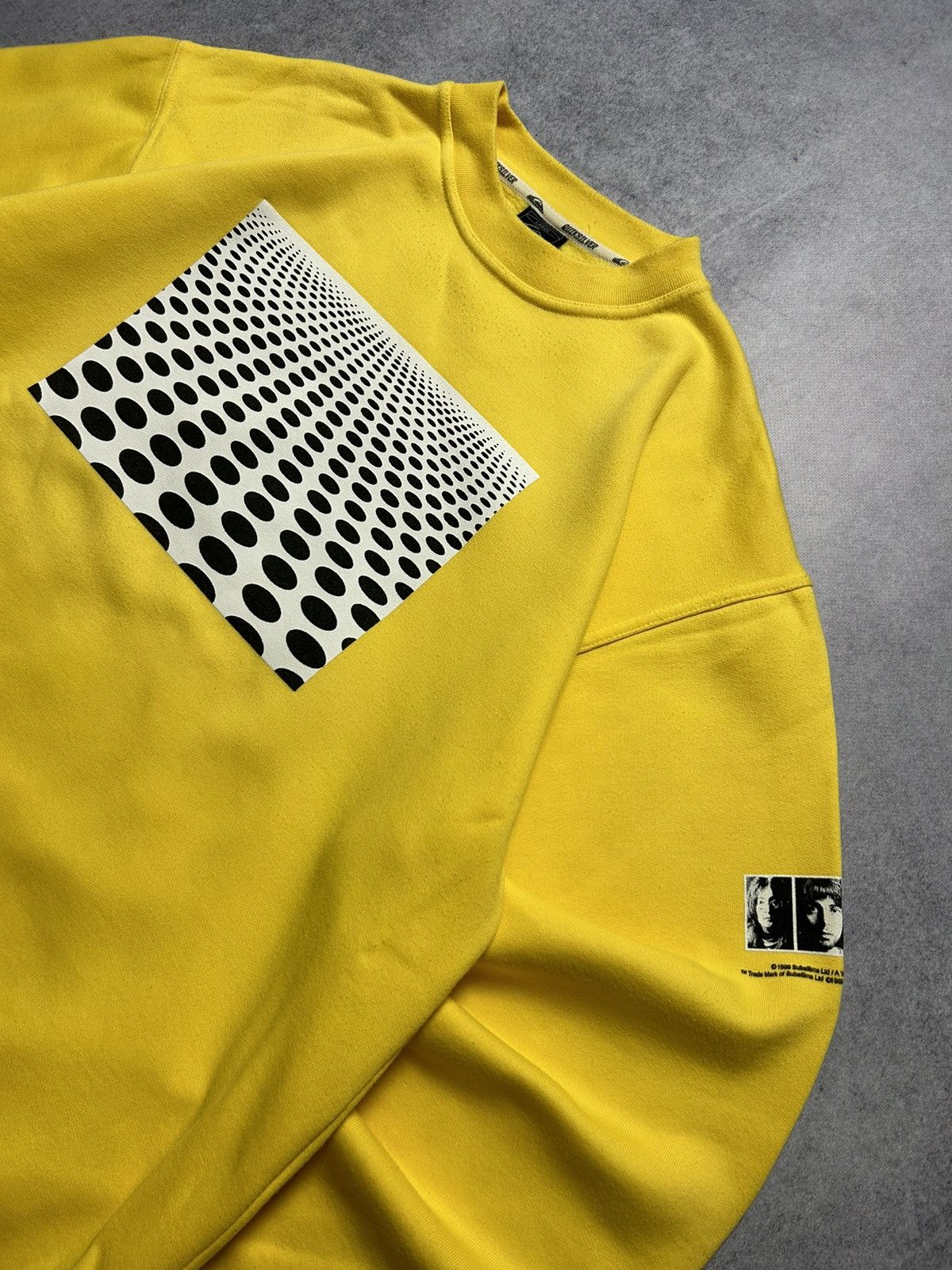 Band Tees × Quiksilver × Vintage Vtg Quiksilver The Beatles 1999s Yellow Submarine Sweatshirt Size US L / EU 52-54 / 3 - 2 Thumbnail
