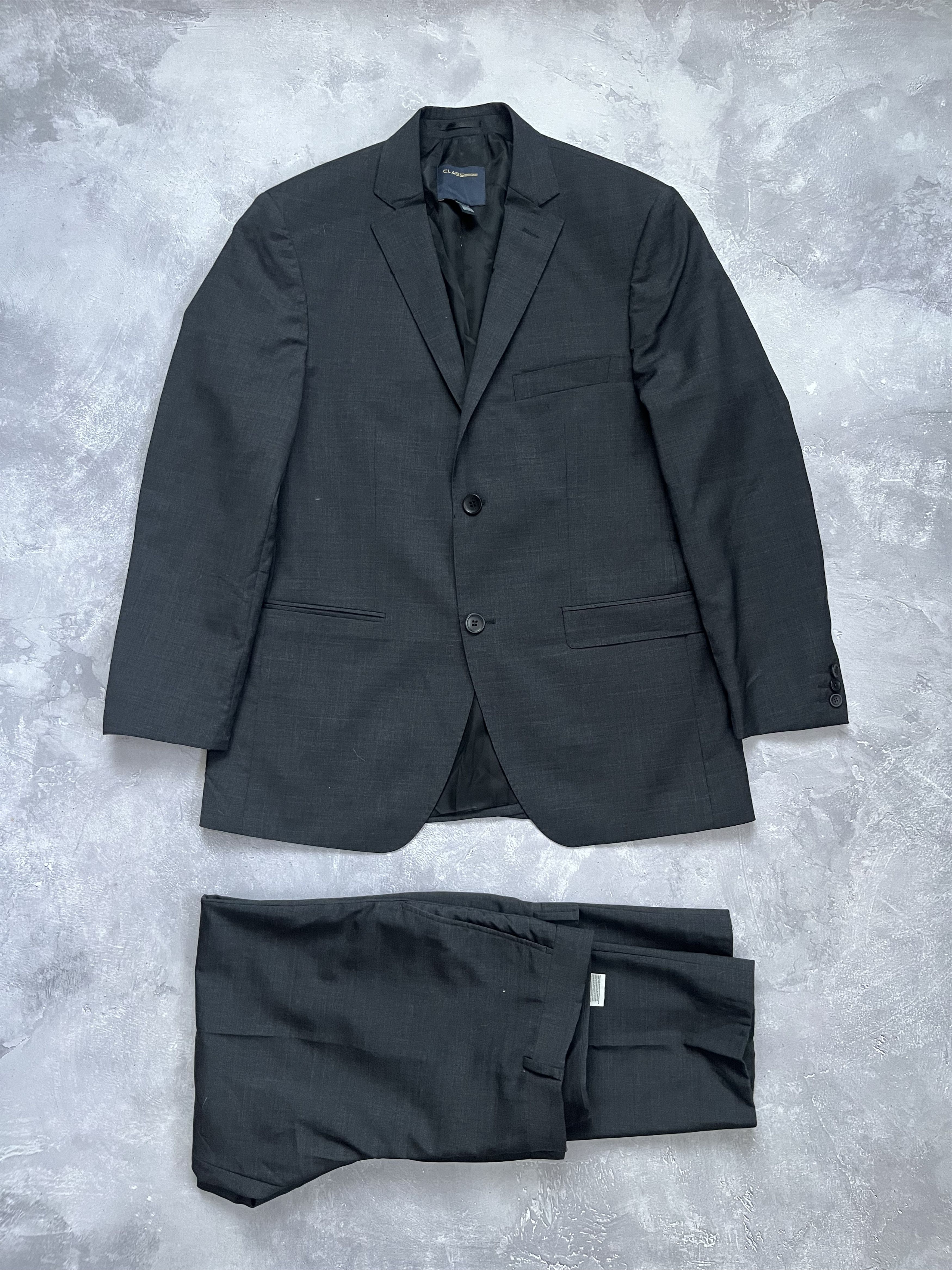 Roberto Cavalli Roberto Cavalli Regular Wool Suit Blazer I52 Trousers I54 Size 44R - 1 Thumbnail