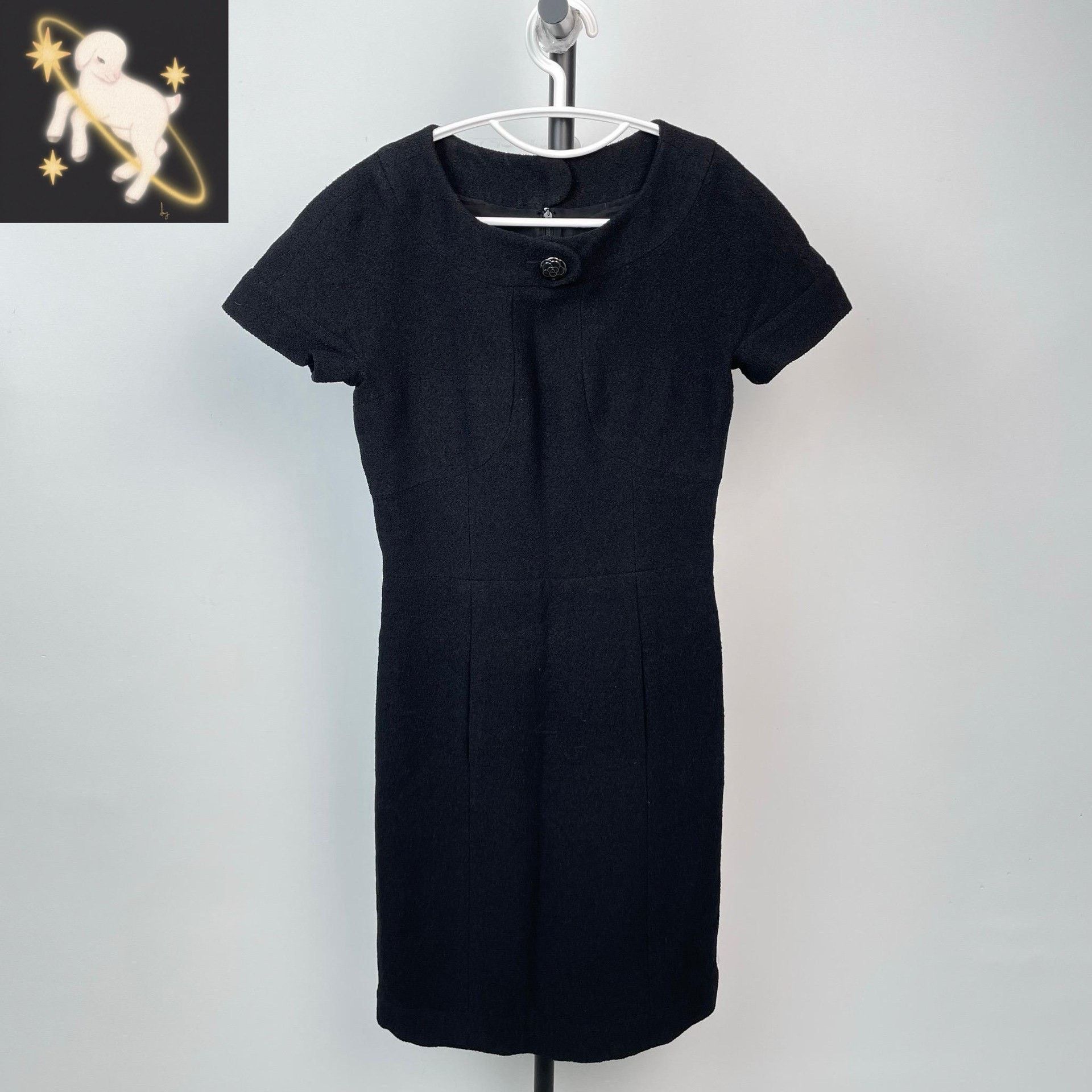 Chanel Chanel Black Dress 38 Women Size S / US 4 / IT 40 - 1 Thumbnail