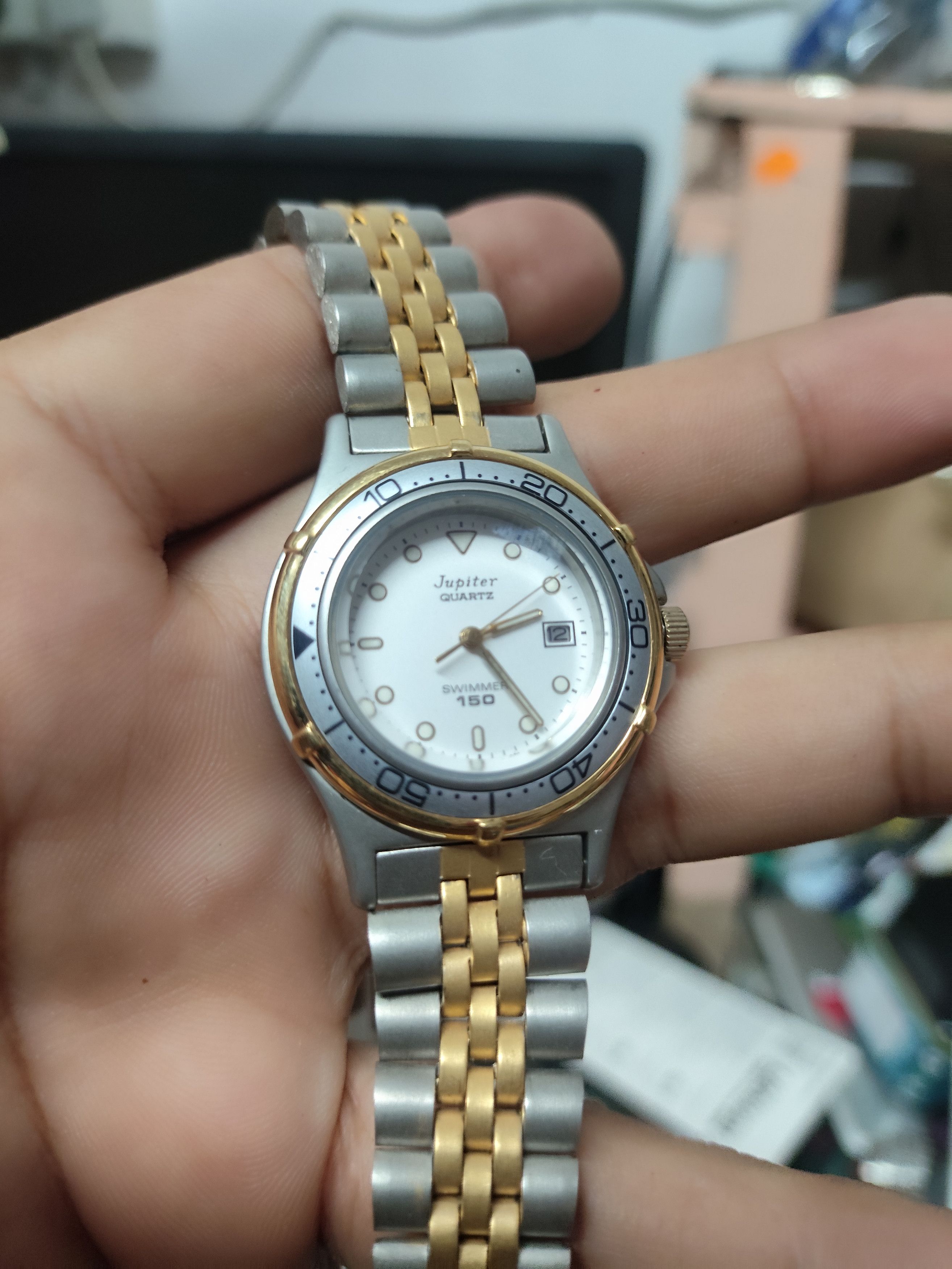 Casio Vintage ORIENT JUPITER QUARTZ WATCH (NEED SERVICE) Size ONE SIZE - 5 Thumbnail