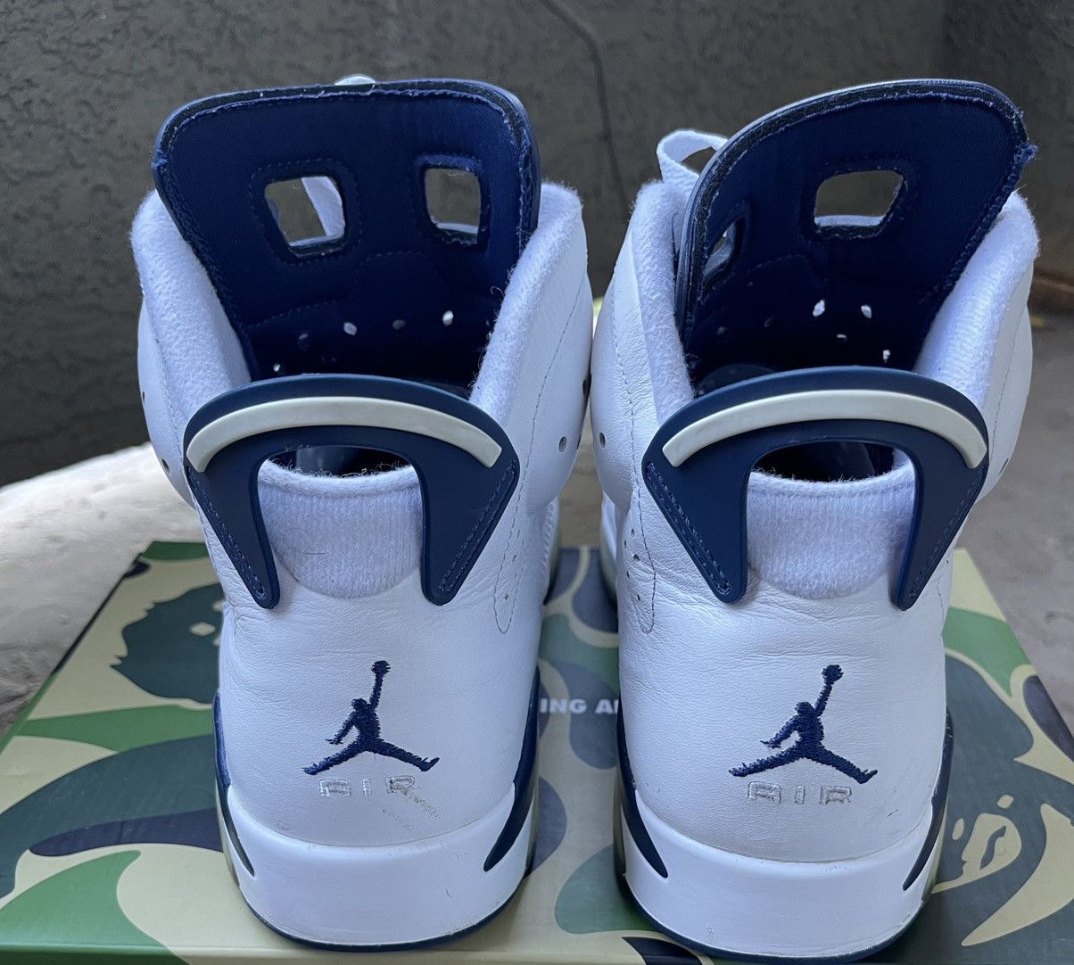 Jordan Brand Nike Air Jordan Midnight Navy 6’s Retro Men’s Size 12. Size US 12 / EU 45 - 5 Thumbnail