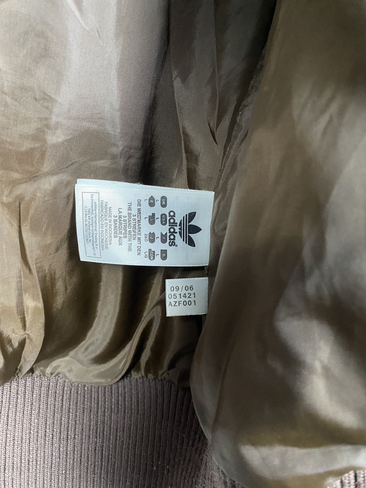 Adidas Vintage ADIDAS Down Puffer Vest Brown like Nuptse 700 Size US L / EU 52-54 / 3 - 5 Thumbnail