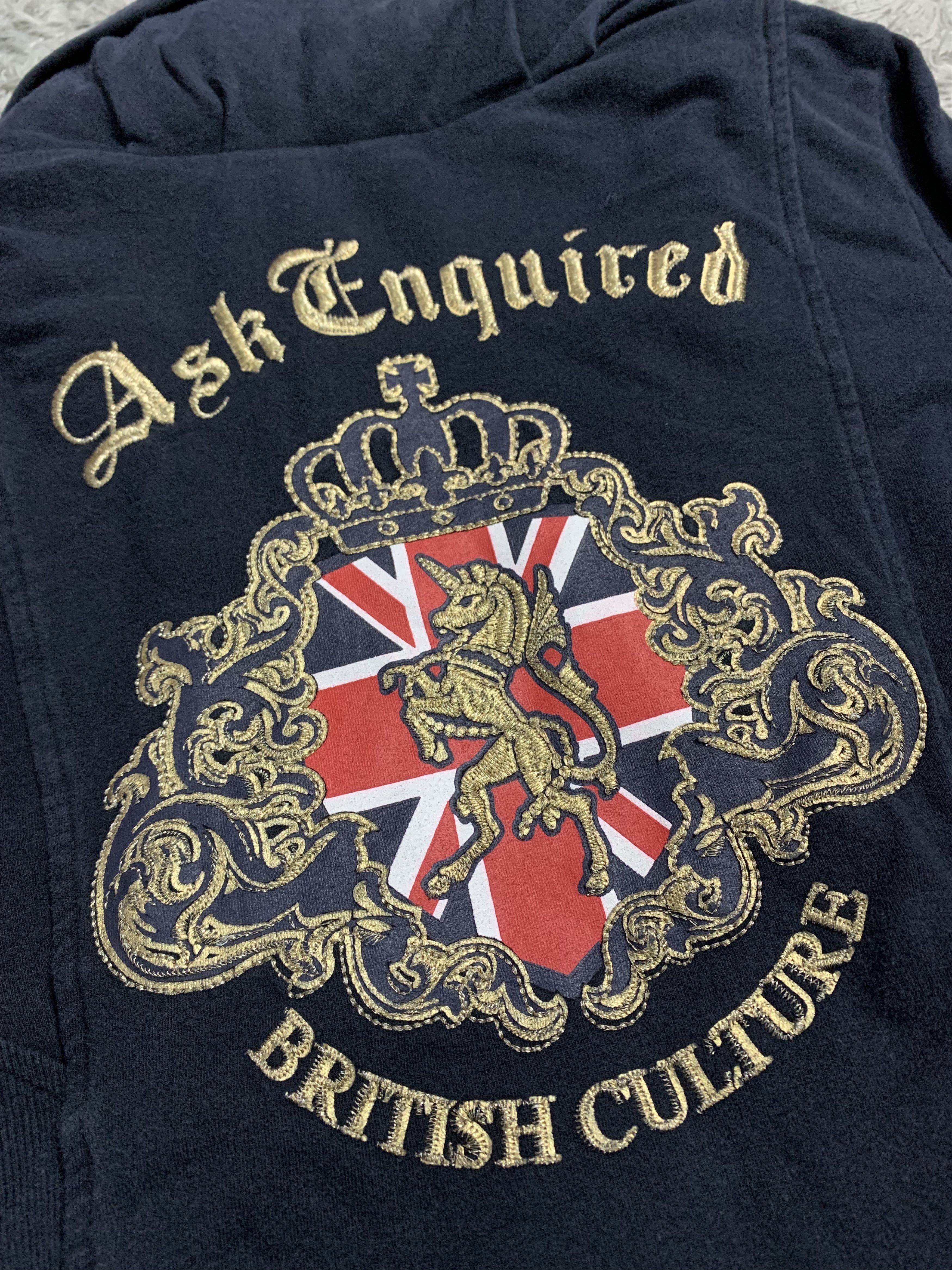 Japanese Brand Time-Worn Essentials Ask Hidden Zip Hoodie Size US S / EU 44-46 / 1 - 11 Thumbnail