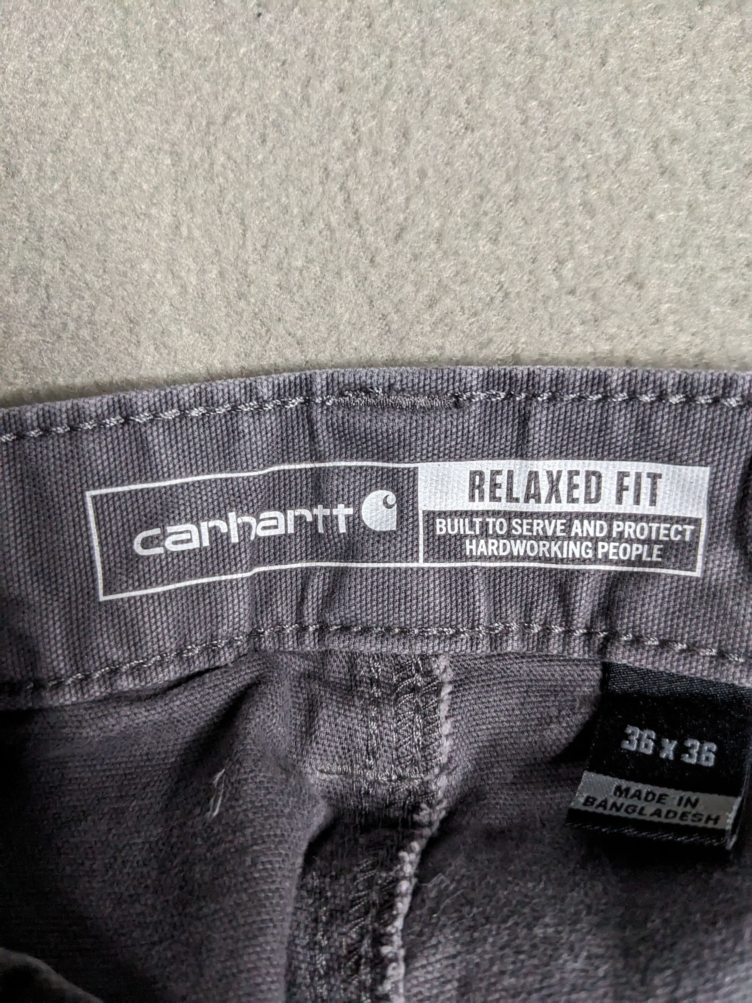 Carhartt Carhartt Canvas Pants 36x35 Relaxed Rugged Distressed Pants Size US 36 / EU 52 - 11 Thumbnail
