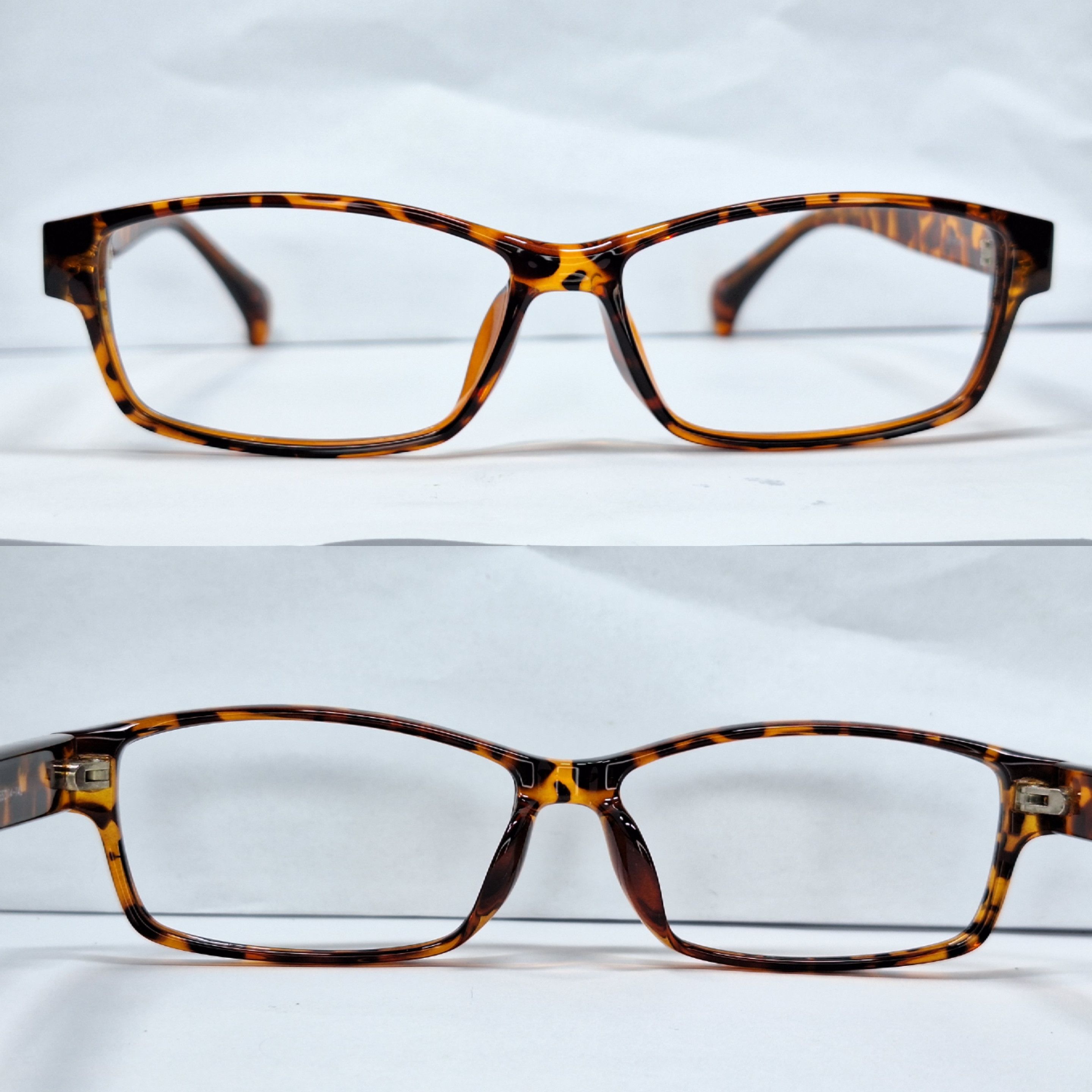 Vintage ELight OPM N1042MT Tortoise Square Glasses Frame Japan mint Size ONE SIZE - 9 Thumbnail