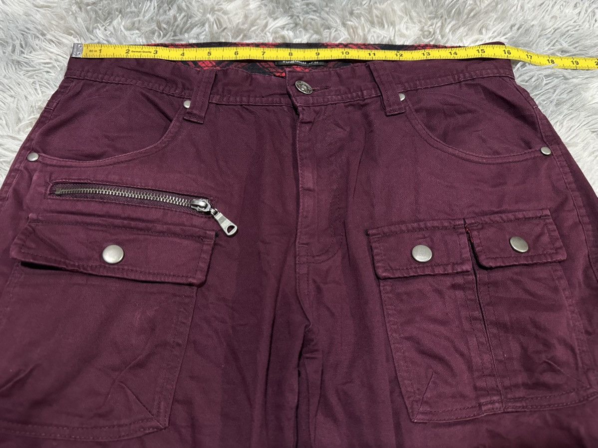 semanticdesign 🔥Sick Y2K Semantic Design Cargo Pants Multi Pockets Zip Punk Size US 32 / EU 48 - 14 Thumbnail