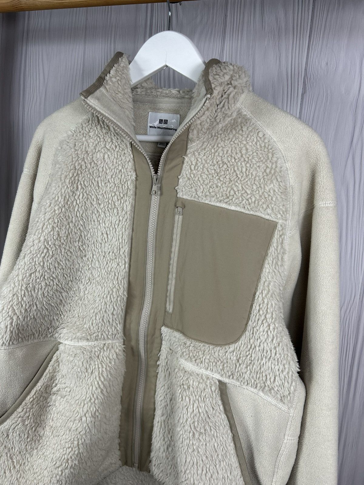 Uniqlo × White Mountaineering Uniqlo X White Mountaineering Hooded Full-Zip Fleece Jacket Size US S / EU 44-46 / 1 - 3 Thumbnail