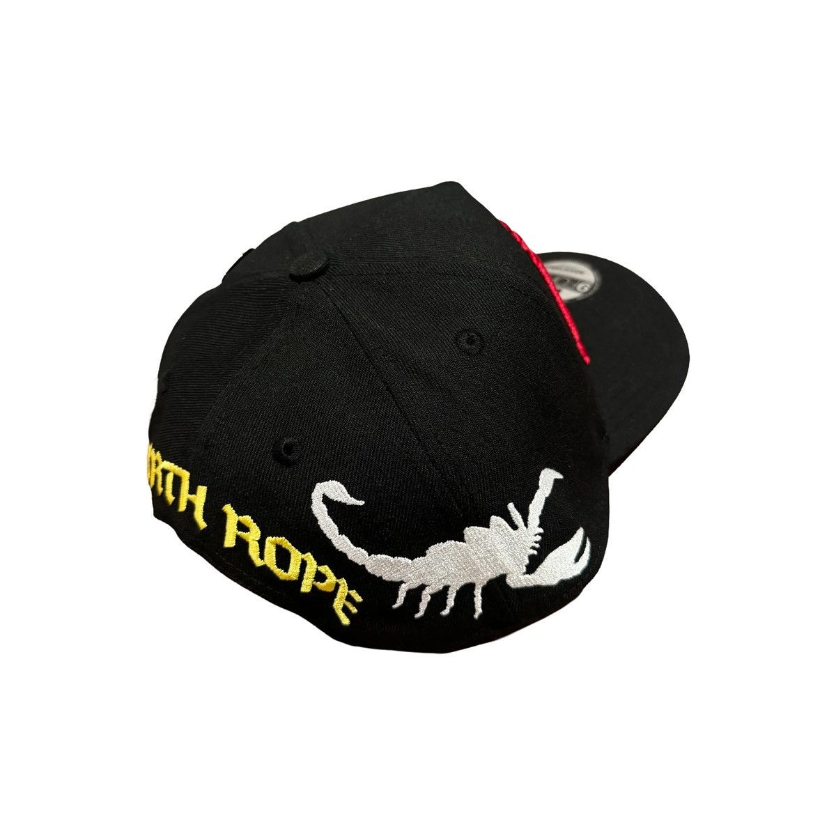 New Era Black Red Heels New Era 4th Rope Snapback Size ONE SIZE - 3 Thumbnail
