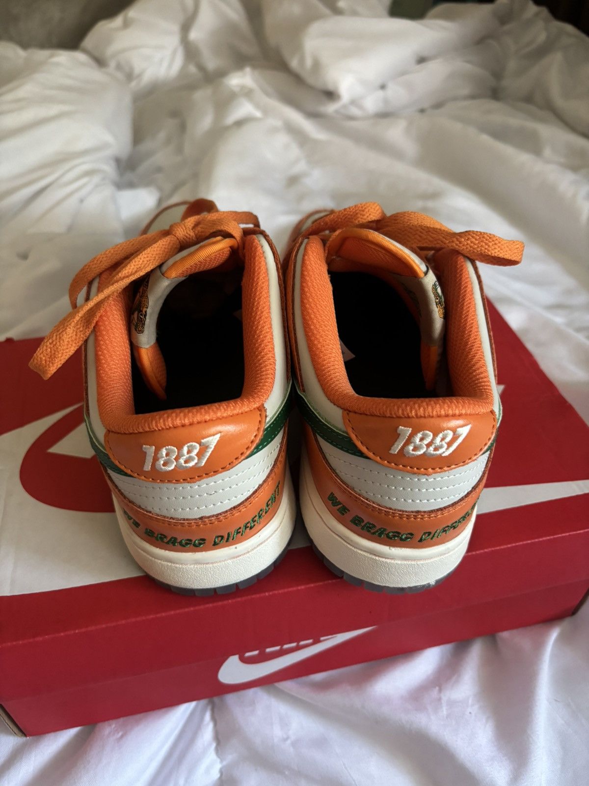 Nike Florida A&M x Nike Dunk Low Size US 7 / EU 40 - 4 Thumbnail