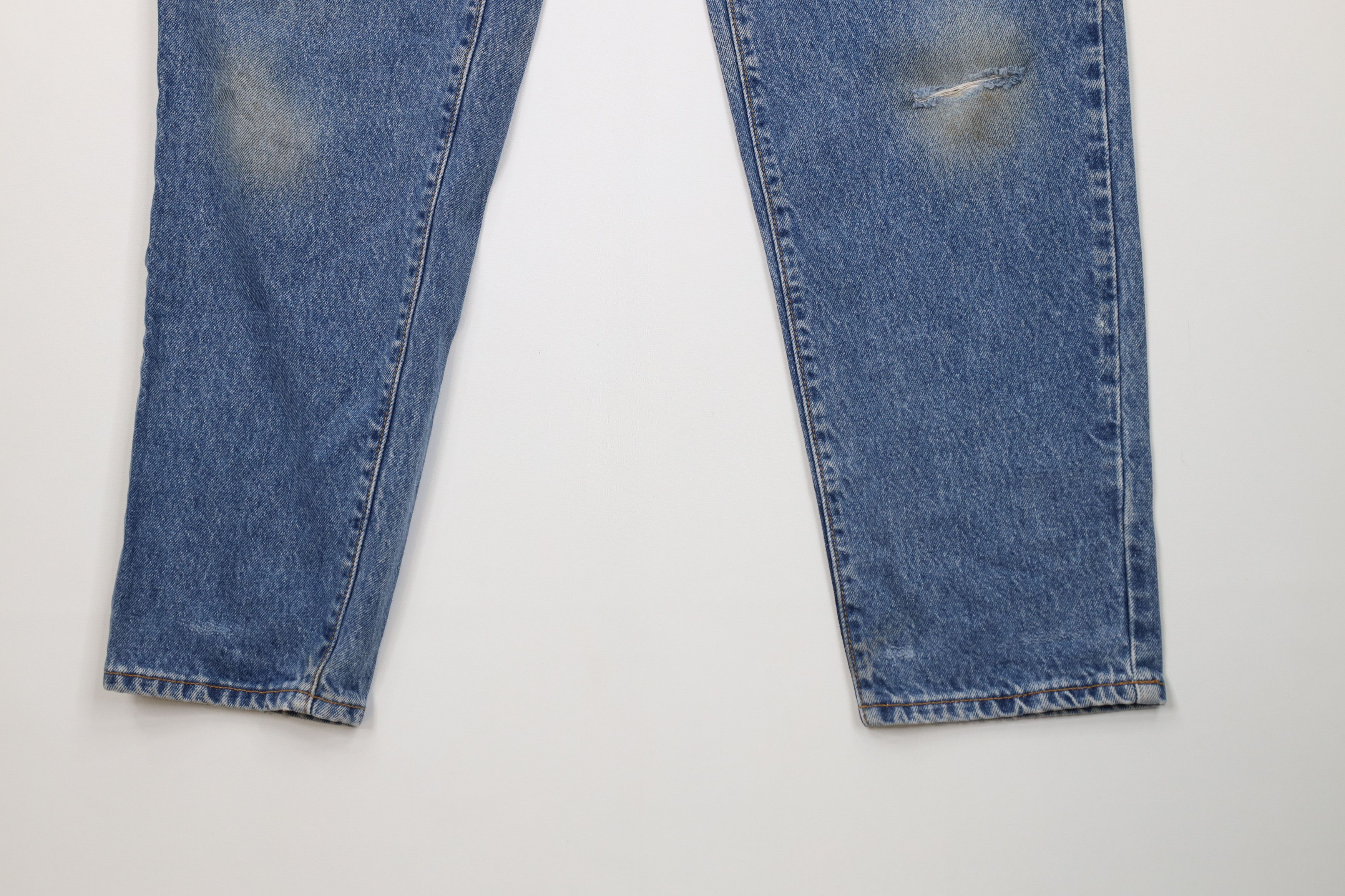 Levi's Vintage 80s Levis High Waist Relaxed Tapered Leg Jeans USA Size 32" / US 10 / IT 46 - 4 Thumbnail