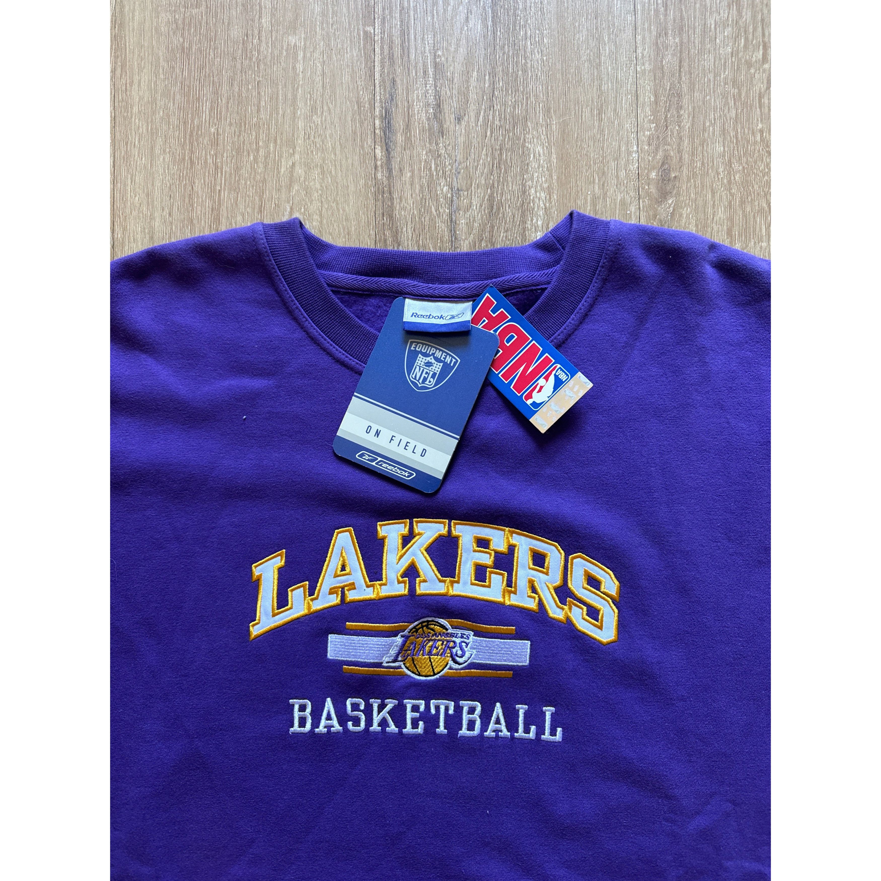 Reebok Vintage Reebok Los Angeles Lakers NBA Basketball Sweatshirt Size US XXL / EU 58 / 5 - 3 Thumbnail