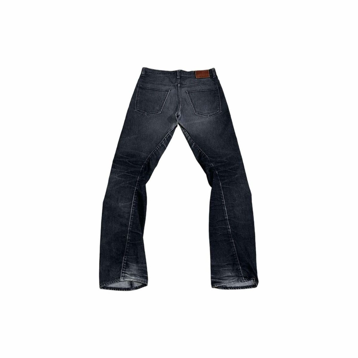 If Six Was Nine × Japanese Brand × RIPVANWINKLE 🔥Y2K Archived Rip Van Winkle Twisted Curve Biker Denim Size US 33 - 8 Thumbnail