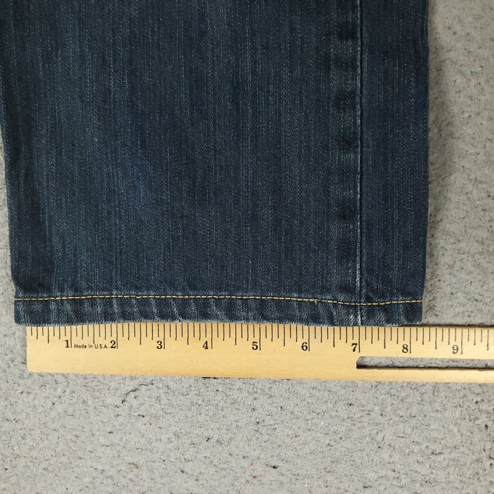 Levi's VINTAGE Levis 501 Jeans Mens Size 32x28 Blue Button Fly Straight Leg Denim Pants Size US 32 / EU 48 - 6 Thumbnail