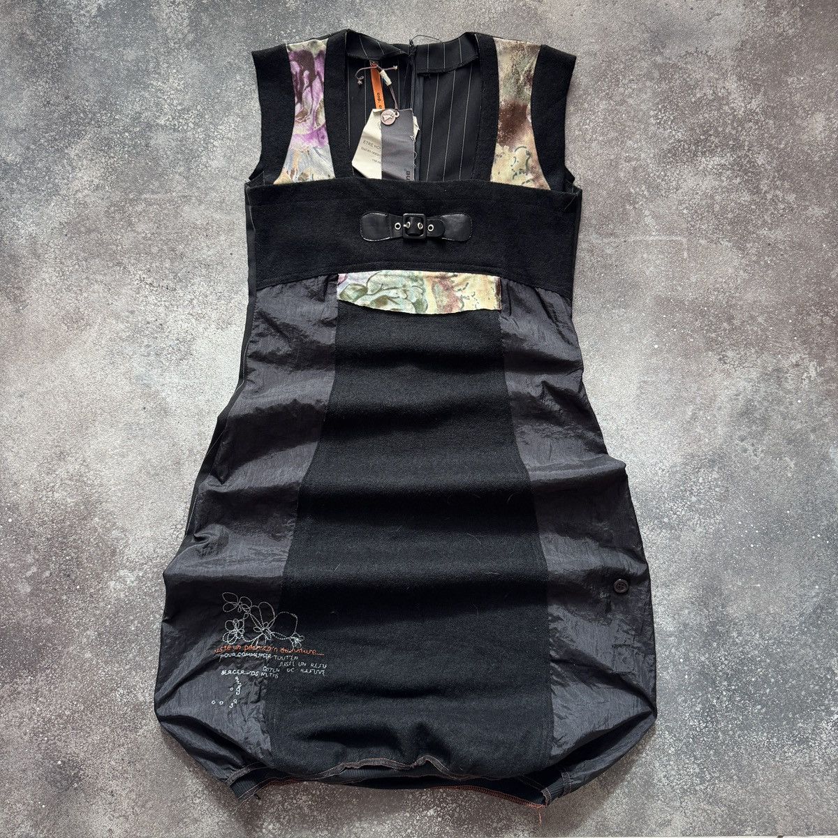 Cop Copine Cop Copine Artful Asymmetry Avant Garde Black Dress Size M / US 6-8 / IT 42-44 - 1 Thumbnail