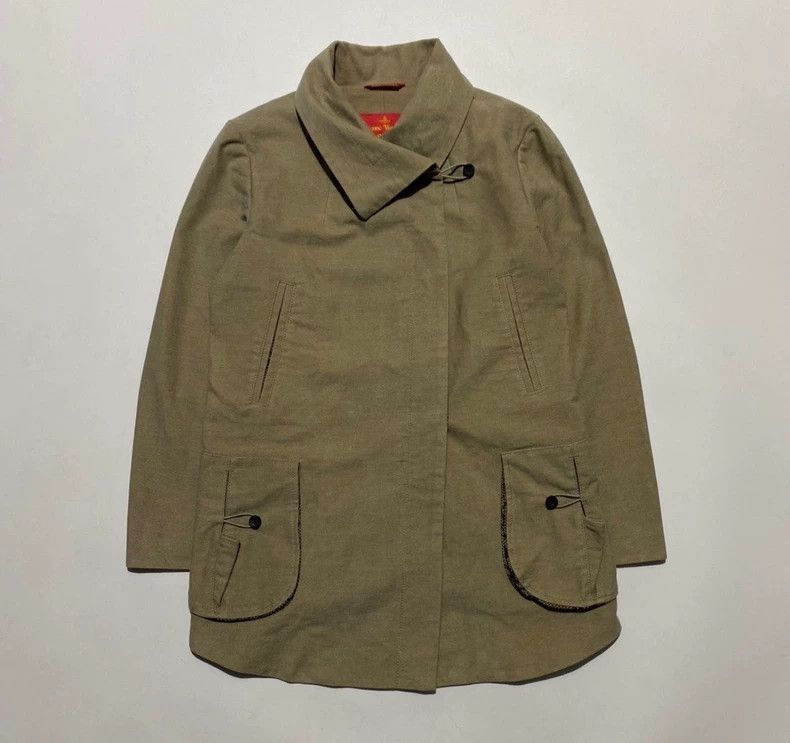 Vivienne Westwood Vivienne Westwood size3 Green military collar and folded co Size M / US 6-8 / IT 42-44 - 1 Thumbnail