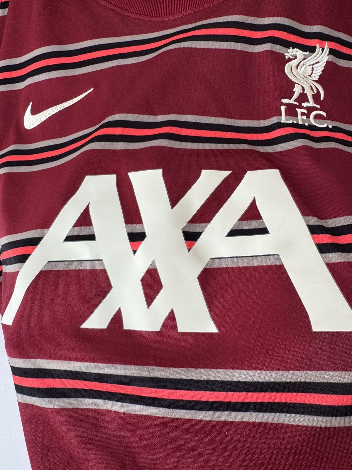 Nike Liverpool 2021-2022 Soccer Jersey Football Kit Shirt Size US L / EU 52-54 / 3 - 7 Thumbnail