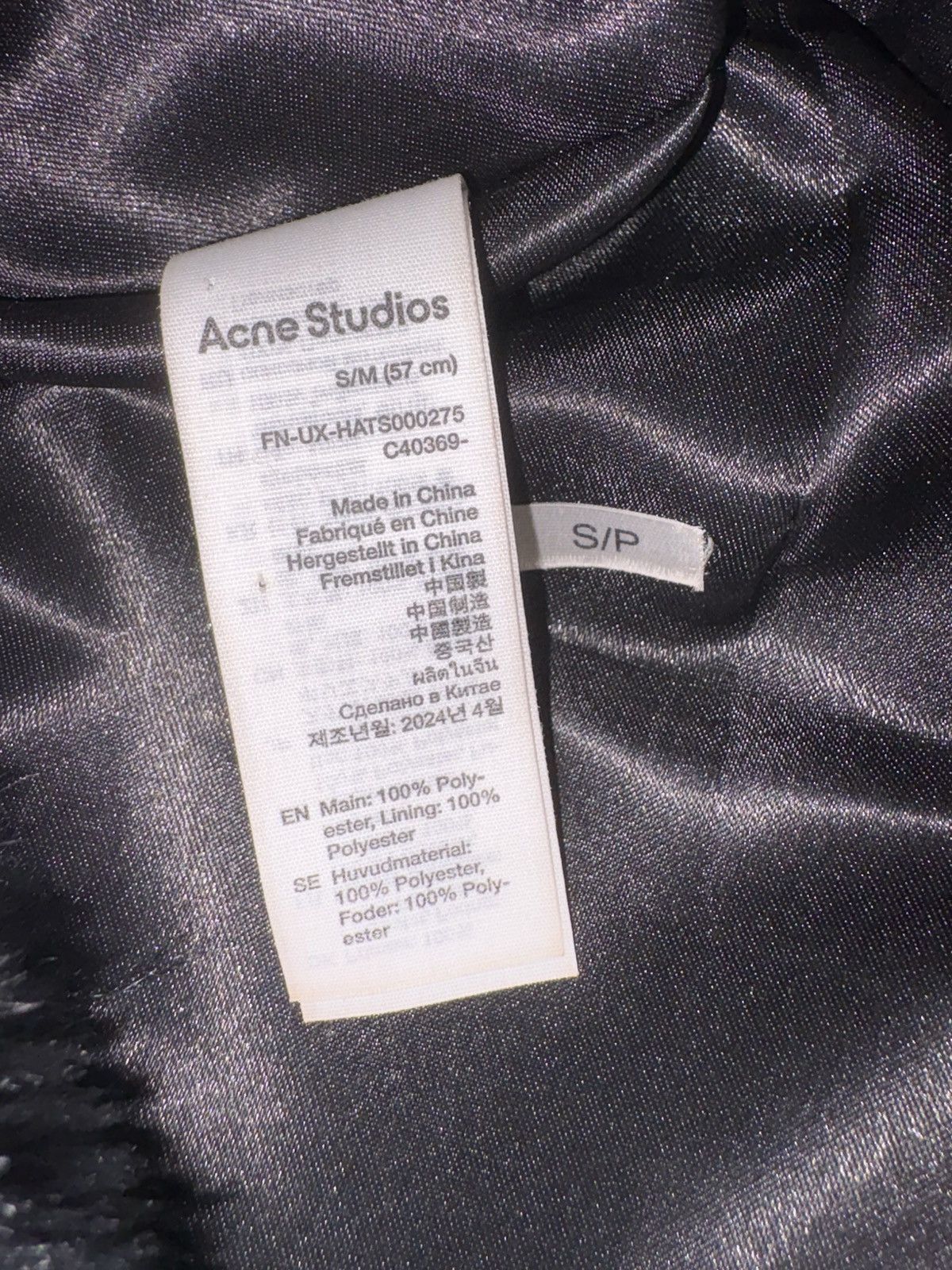 Acne Studios acne studios faux fur hat Size ONE SIZE - 2 Thumbnail
