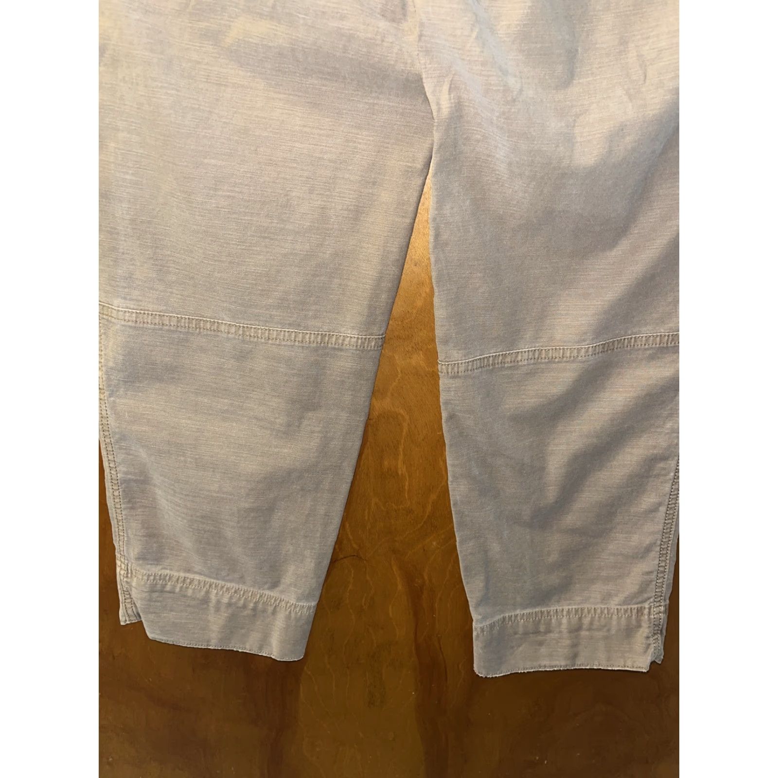 Gap VINTAGE GAP Womens Khaki Cropped Pants Size 0 Brown 24" Inseam Mid Rise Casual Travel Style 90s Size 25" / US 0 / IT 36 - 6 Thumbnail