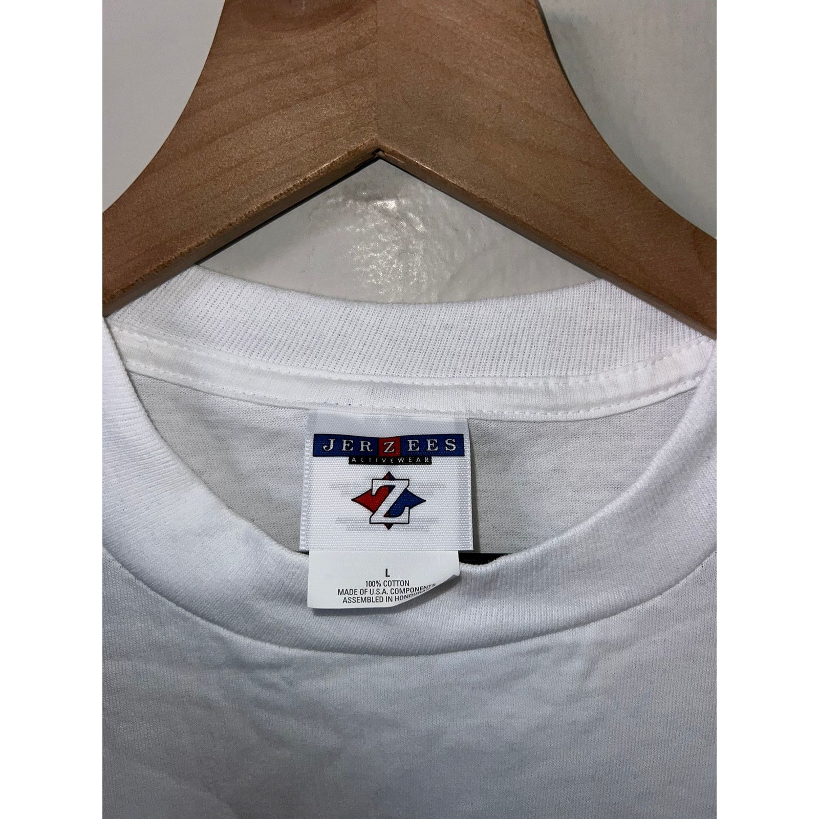 Jerzees 90s Gallatin Clinic Bike Ride Fund Raiser Shirt VTG 1990s L Size US L / EU 52-54 / 3 - 6 Thumbnail