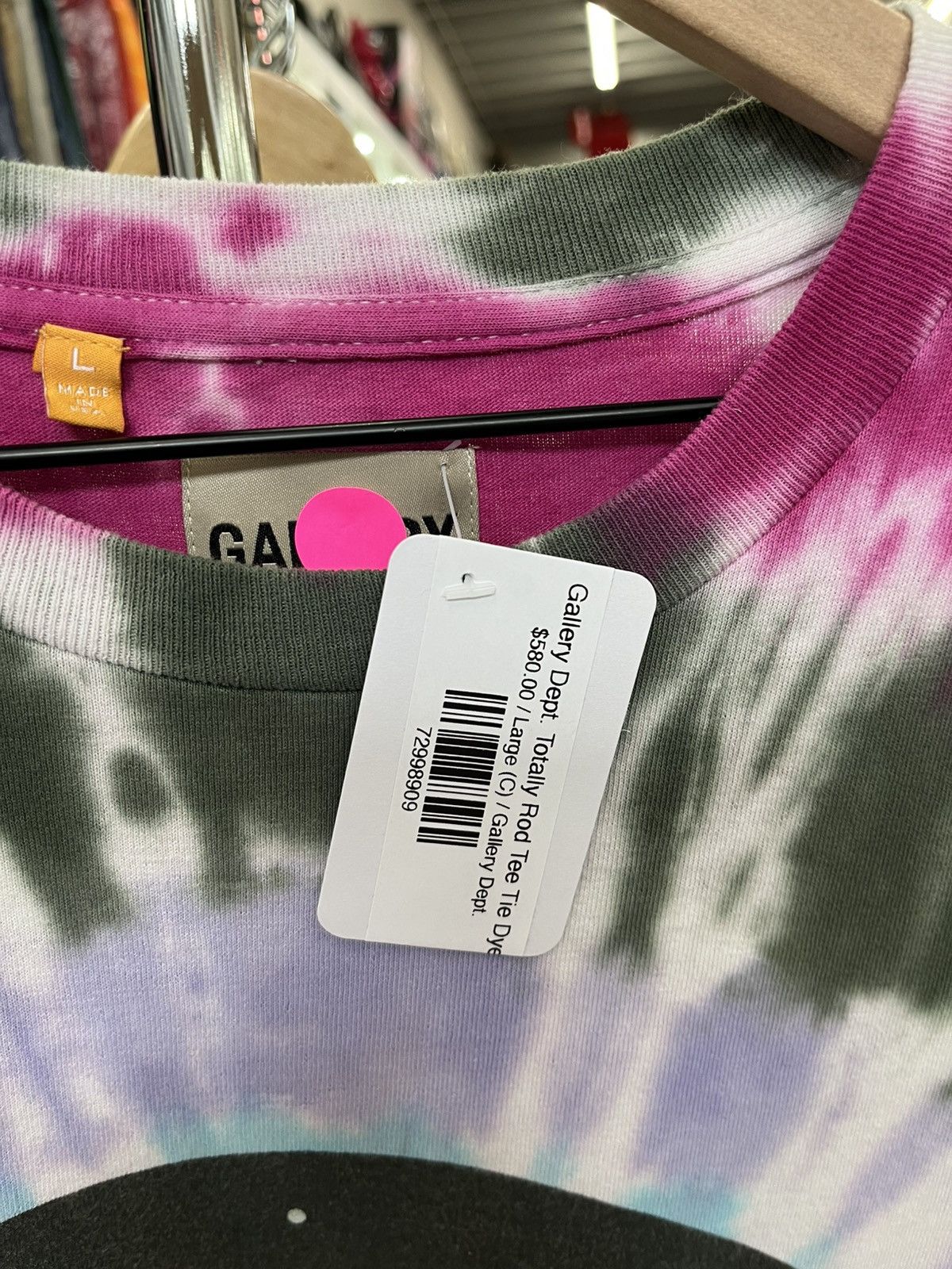 Gallery Dept. Gallery Dept Totally Rod Tee Tie Dye Size US L / EU 52-54 / 3 - 3 Thumbnail