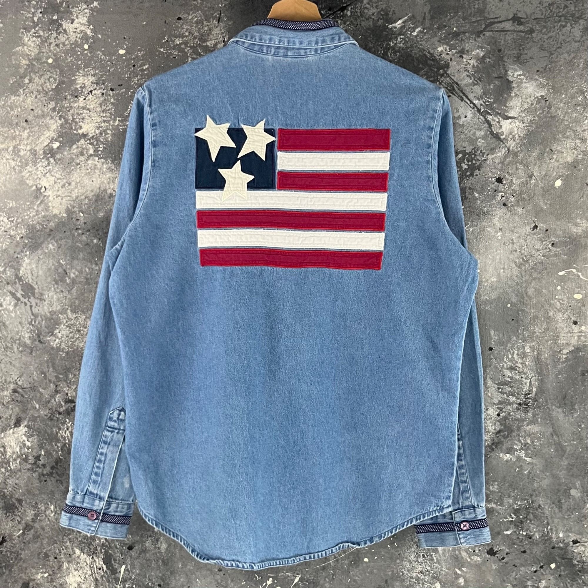 Vintage Vintage 90’s Blair Americano shirt Size US M / EU 48-50 / 2 - 2 Thumbnail