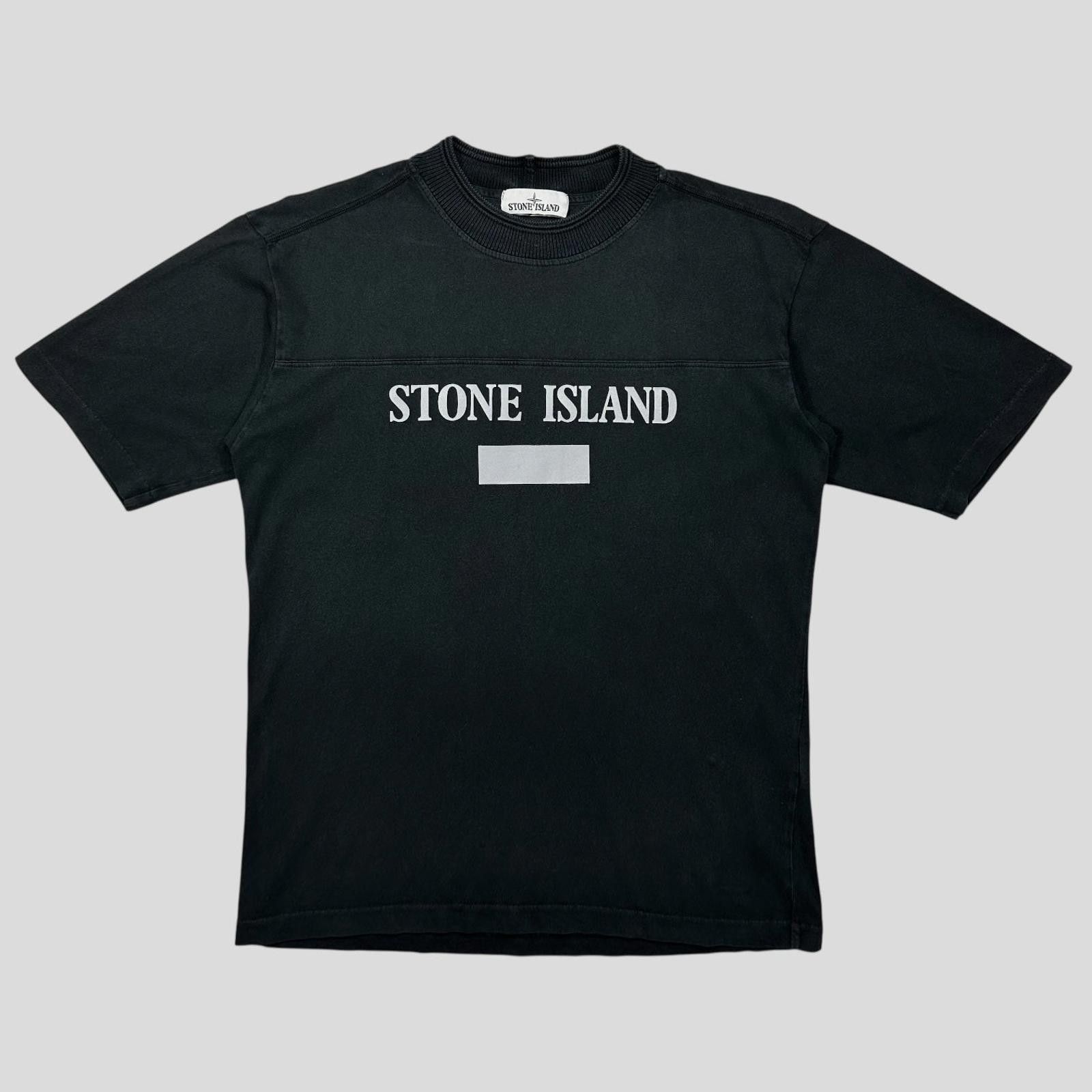 Stone Island Stone Island FW18 Reflective Crewneck T-shirt - S (M) Size US M / EU 48-50 / 2 - 1 Thumbnail