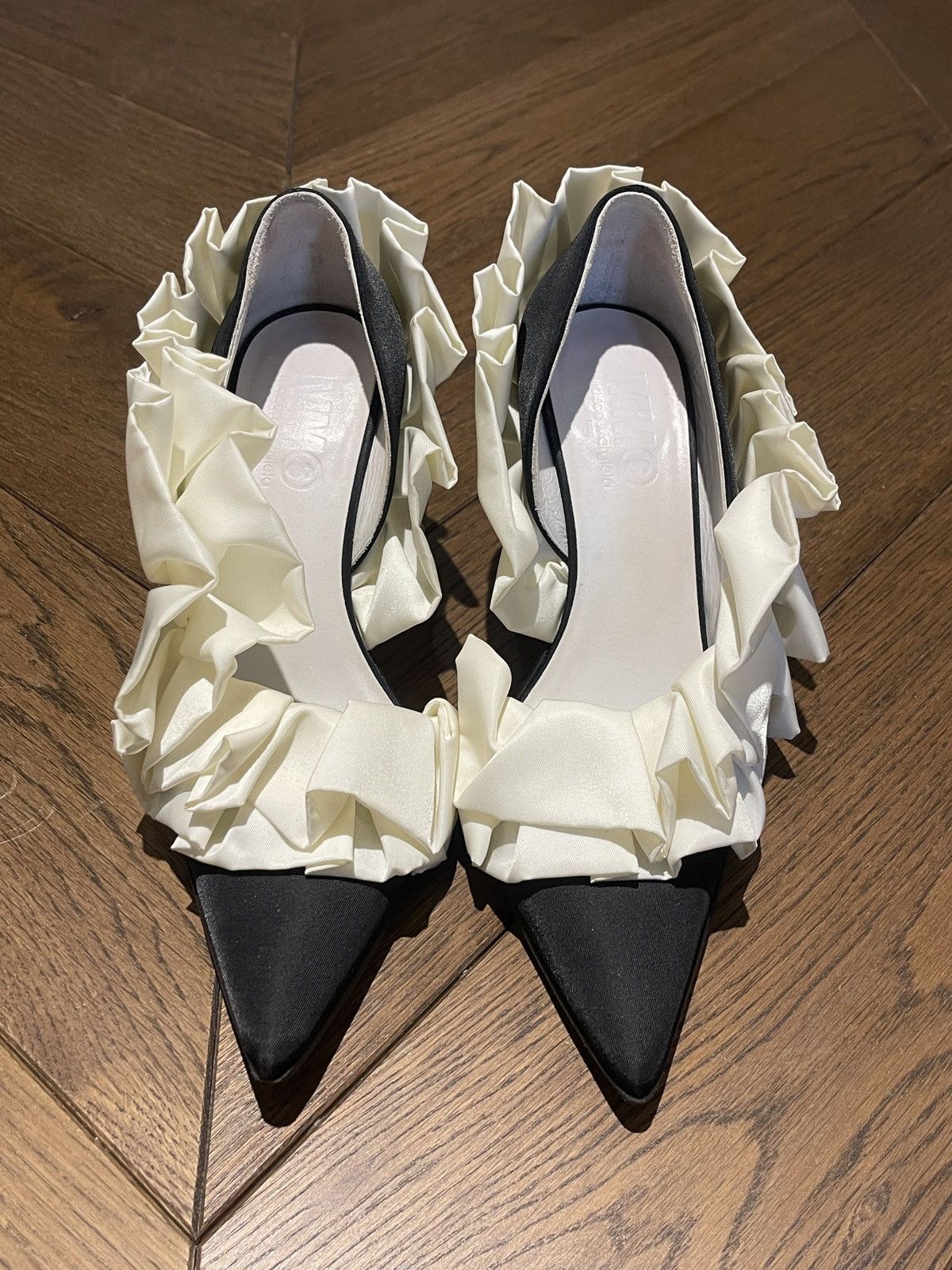 Maison Margiela Masion margiela MM6 floral heels Size US 6 / IT 36 - 4 Thumbnail