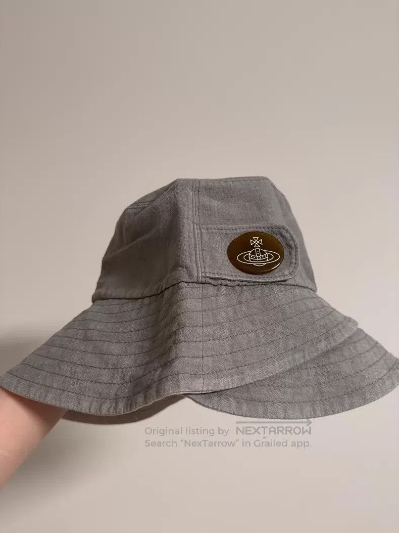Vivienne Westwood Vivienne Westwood Saturn Button Fisherman Hat Sun Hat Size ONE SIZE - 2 Thumbnail