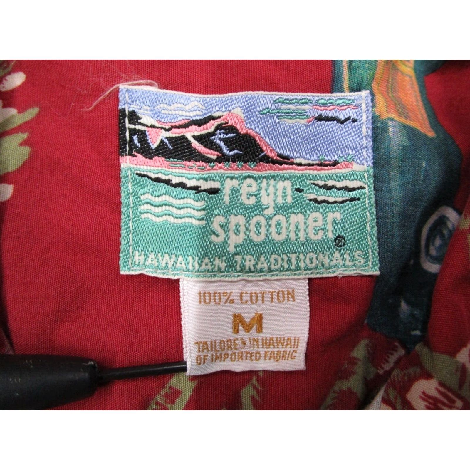 Reyn Spooner VINTAGE Reyn Spooner Shirt Mens M Red Button Up Cars Surfing Tiki Hawaiian Size US M / EU 48-50 / 2 - 3 Thumbnail